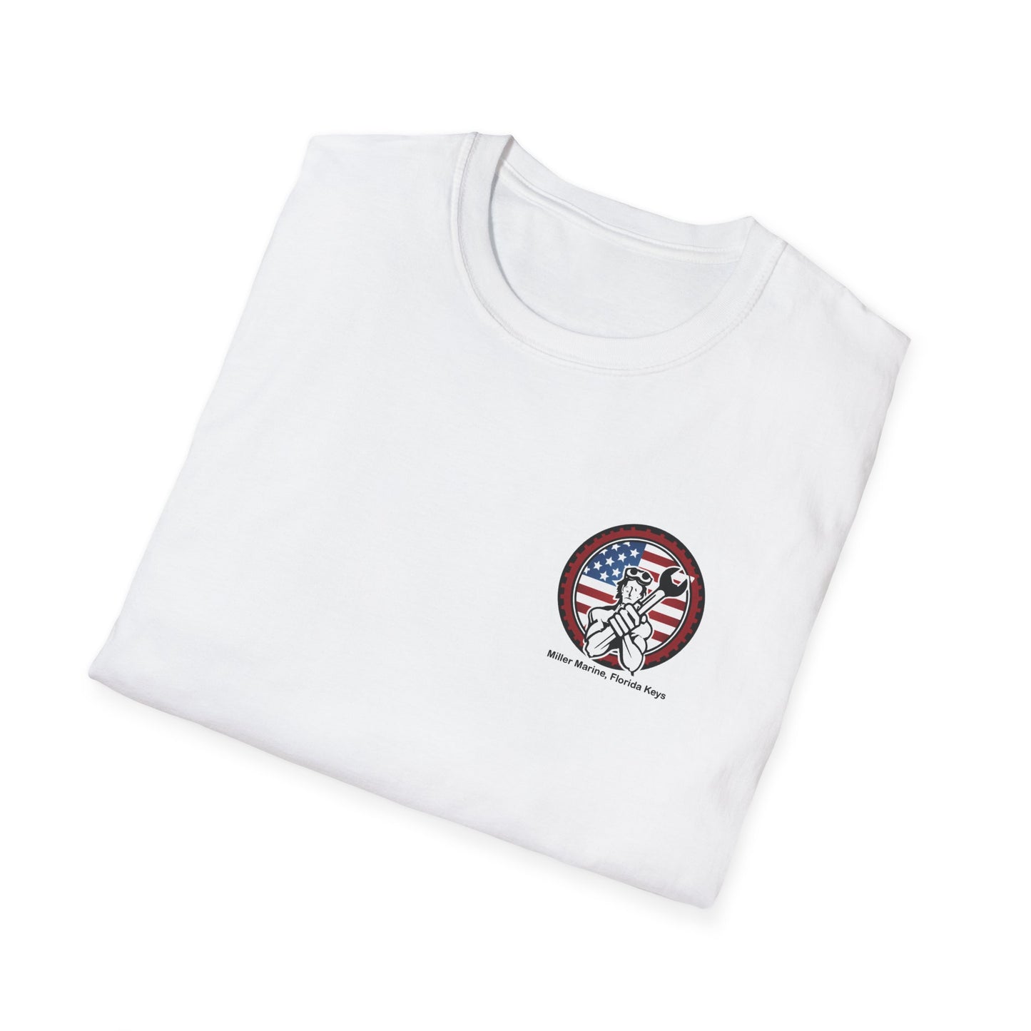 Miller Marine Wrench is Life Unisex Softstyle T-Shirt