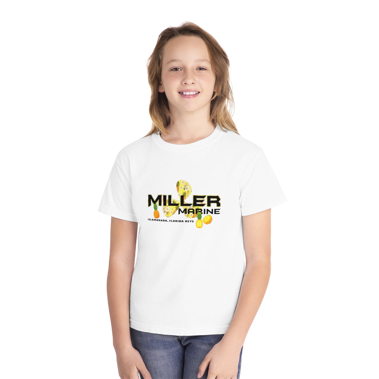 Miller Marine Pineapples Youth Midweight Tee