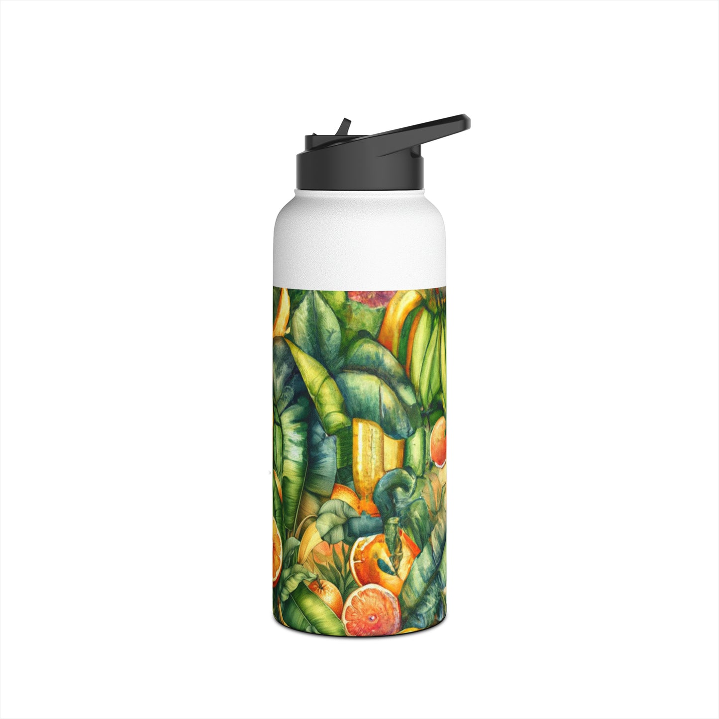Orangey Glad - Stainless Steel Water Bottle, Standard Lid
