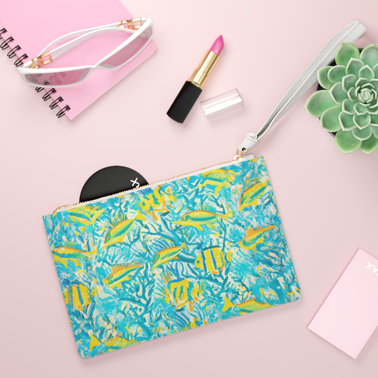 "Mini Aquarium" Clutch Bag