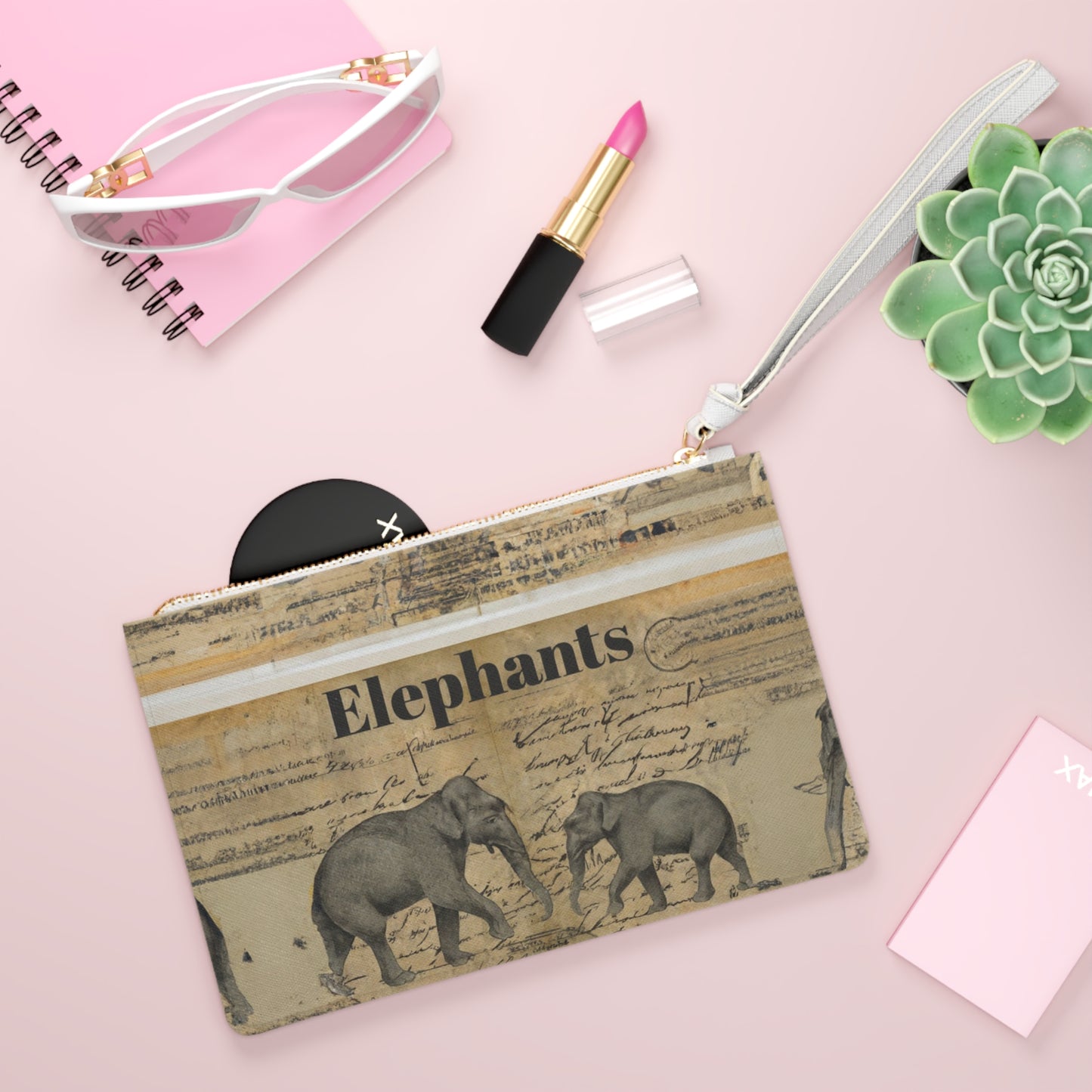 "Gentle Giants" Clutch Bag