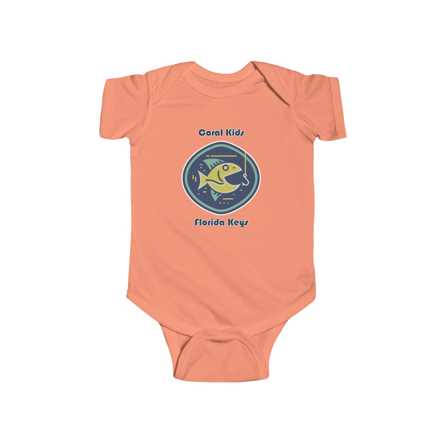 Coral Kids- Chomp Chomp - Infant Fine Jersey Bodysuit