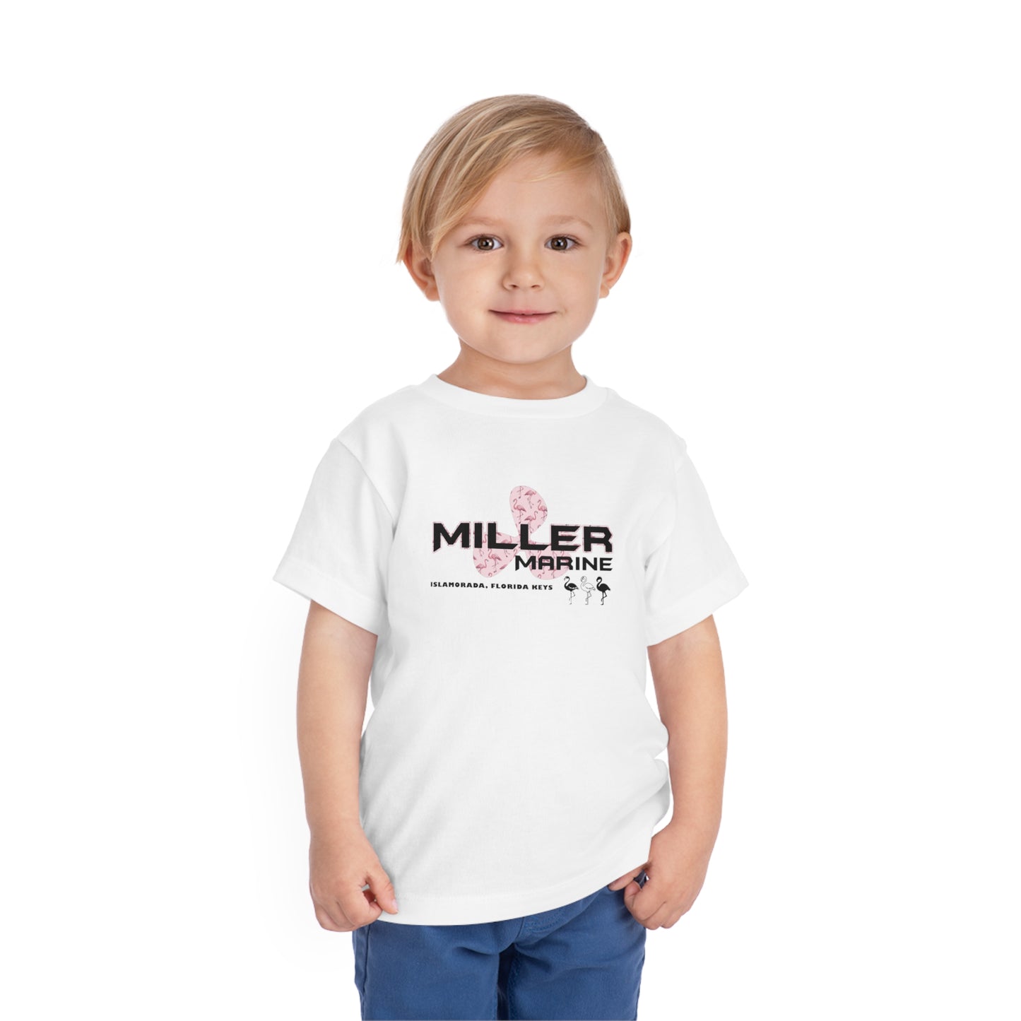 Toddler MM Flamingos Short Sleeve Tee