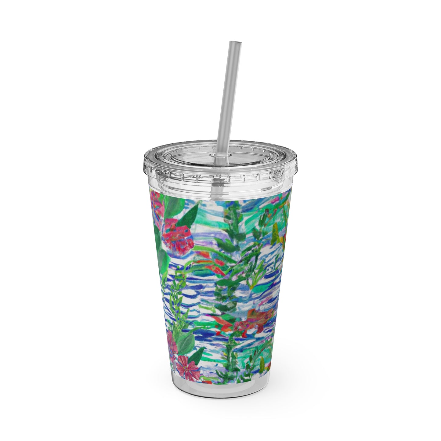 Islamorada Sunsplash Tumbler with Straw, 16oz
