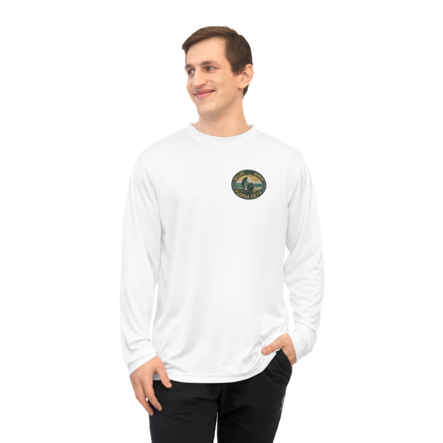 Vintage Feel Miller Marine - Beach Mechanic - Unisex Performance Long Sleeve Shirt