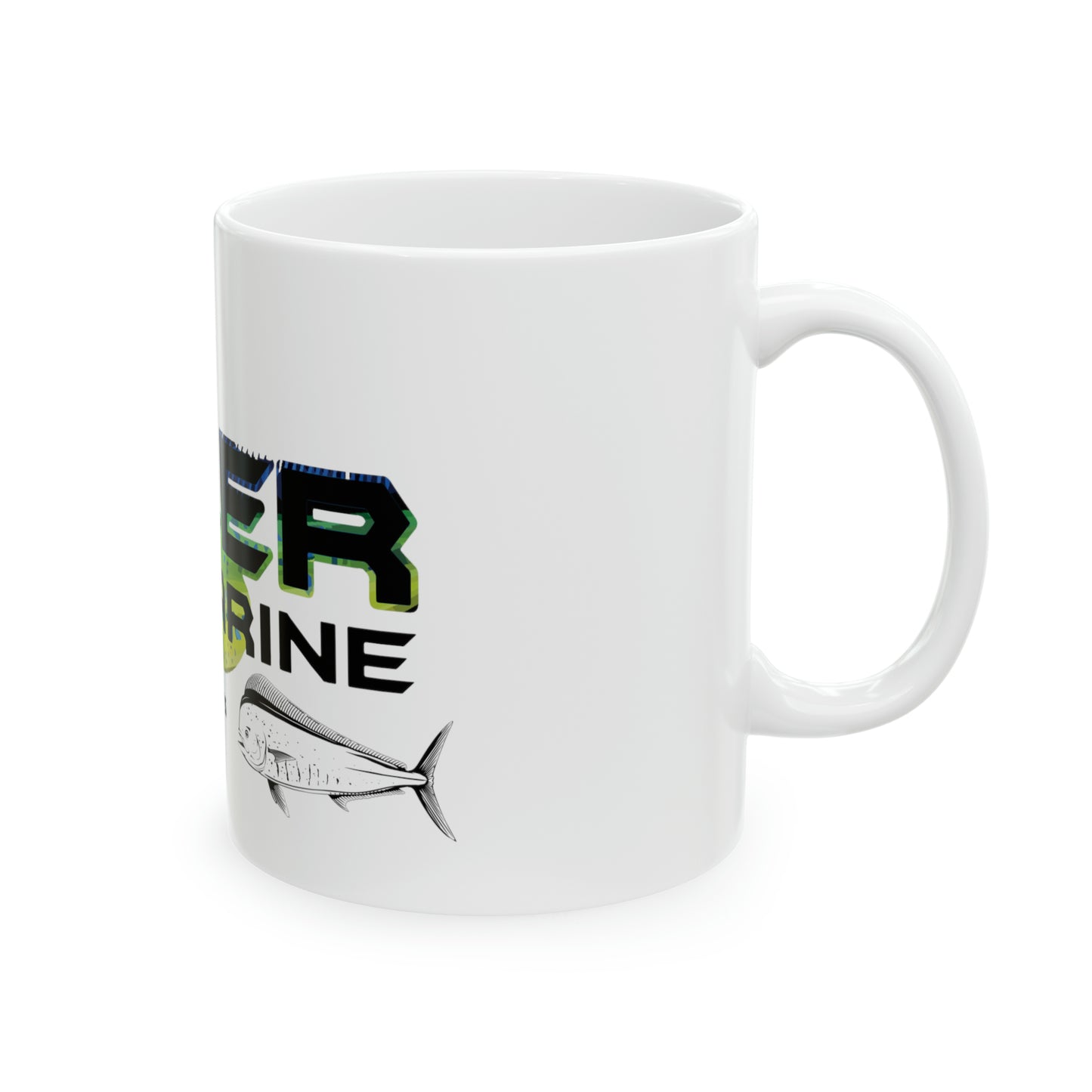 Miller Marine Mahi Mahi Ceramic Mug, 11oz