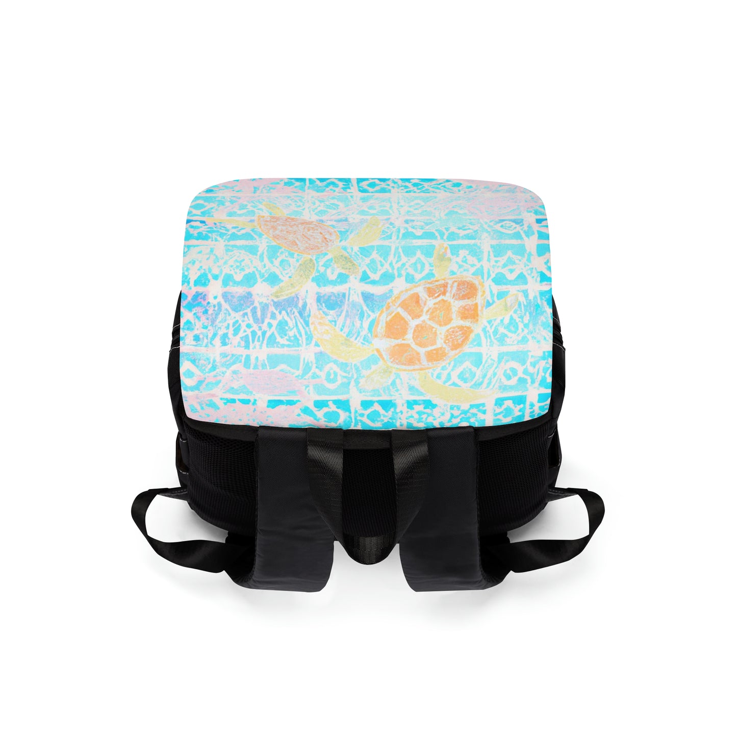 Turtle Twins Unisex Casual Shoulder Backpack
