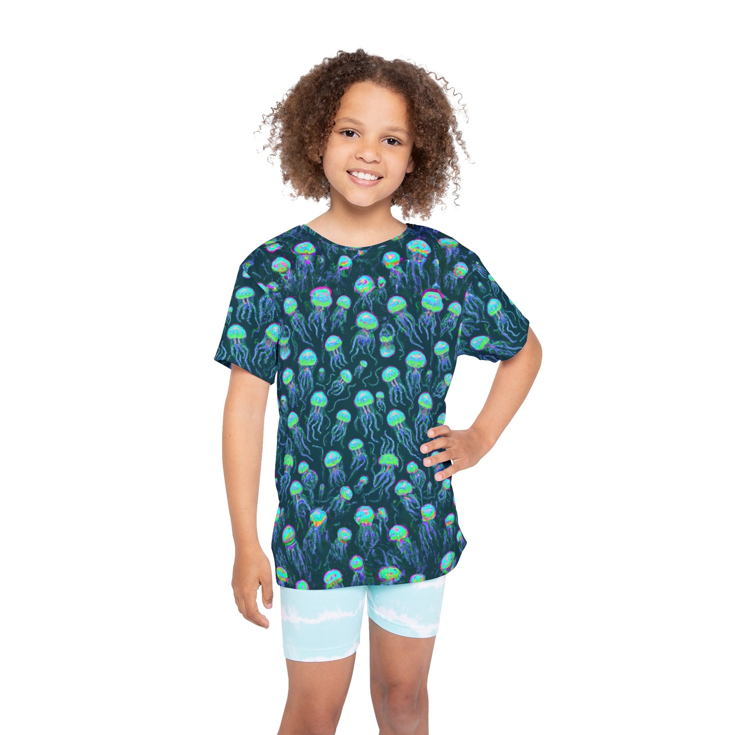 "Jellyfish Dreams" Kids Sports Jersey (AOP)