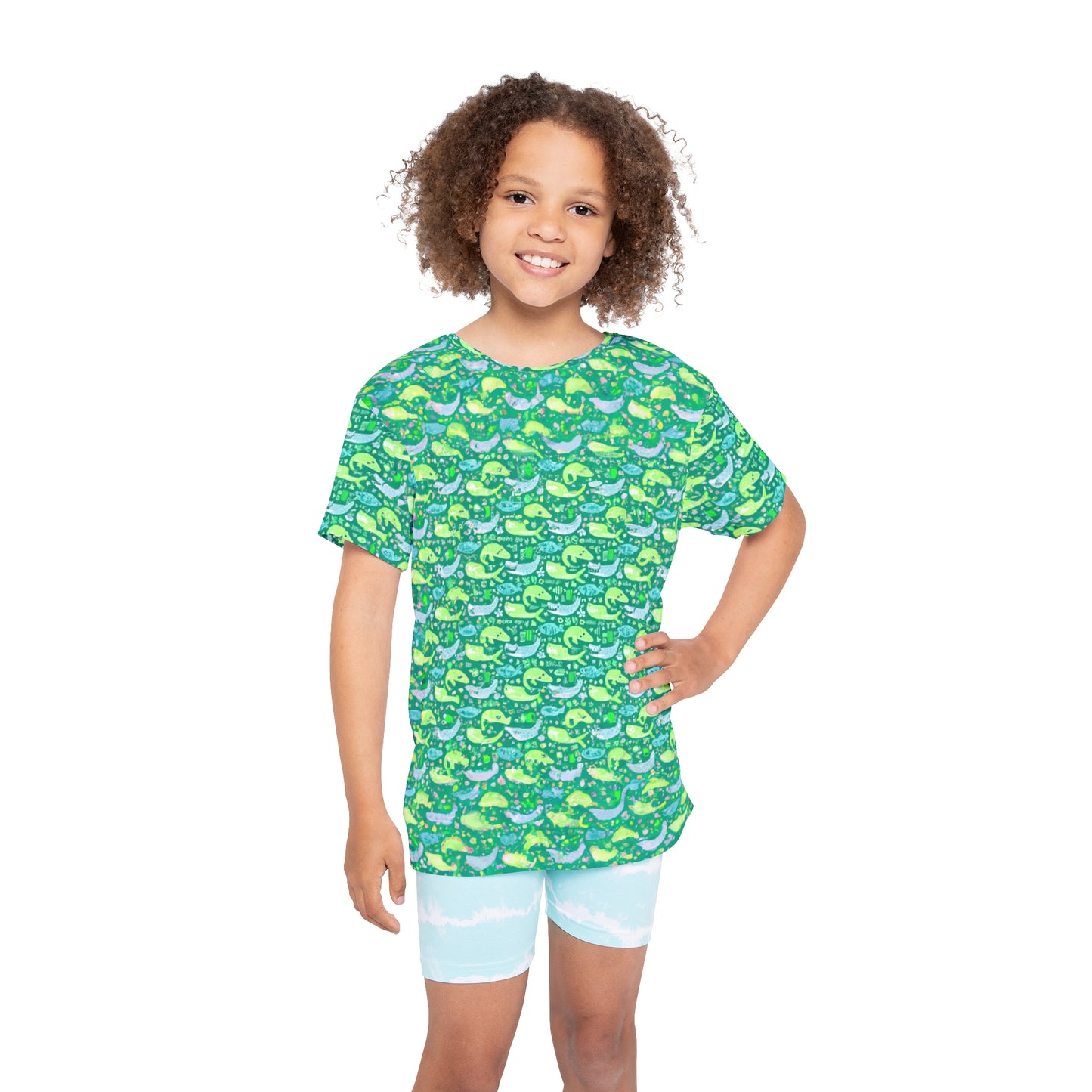 "Micro Gators" Kids Sports Jersey (AOP)