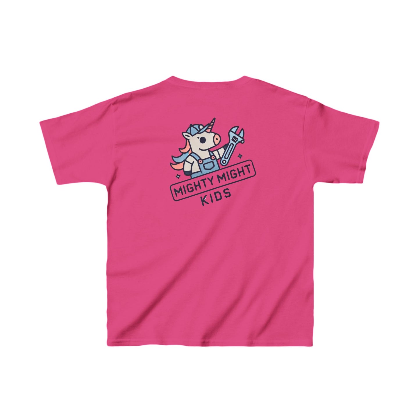 Mighty Might Kids Cute Wrench- Kids Heavy Cotton™ Tee