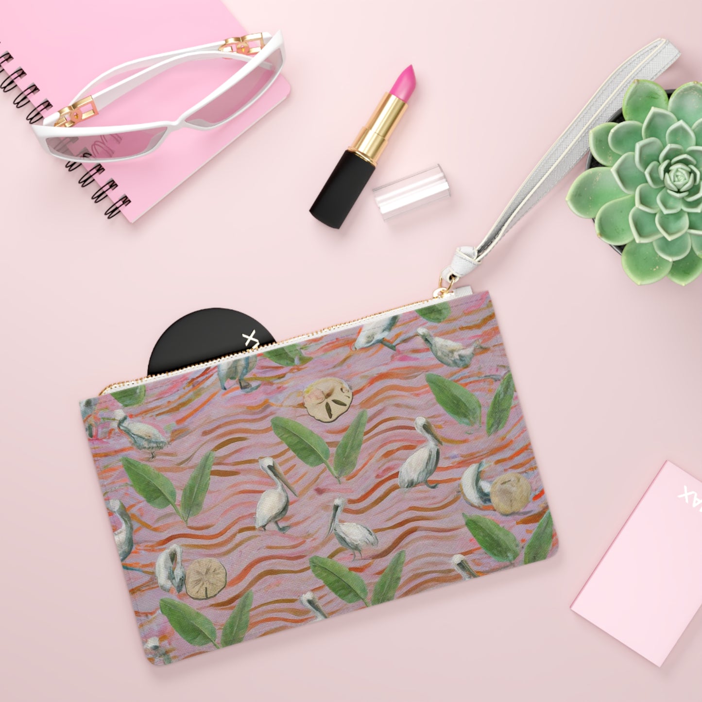"Pelican Retreat" Clutch Bag