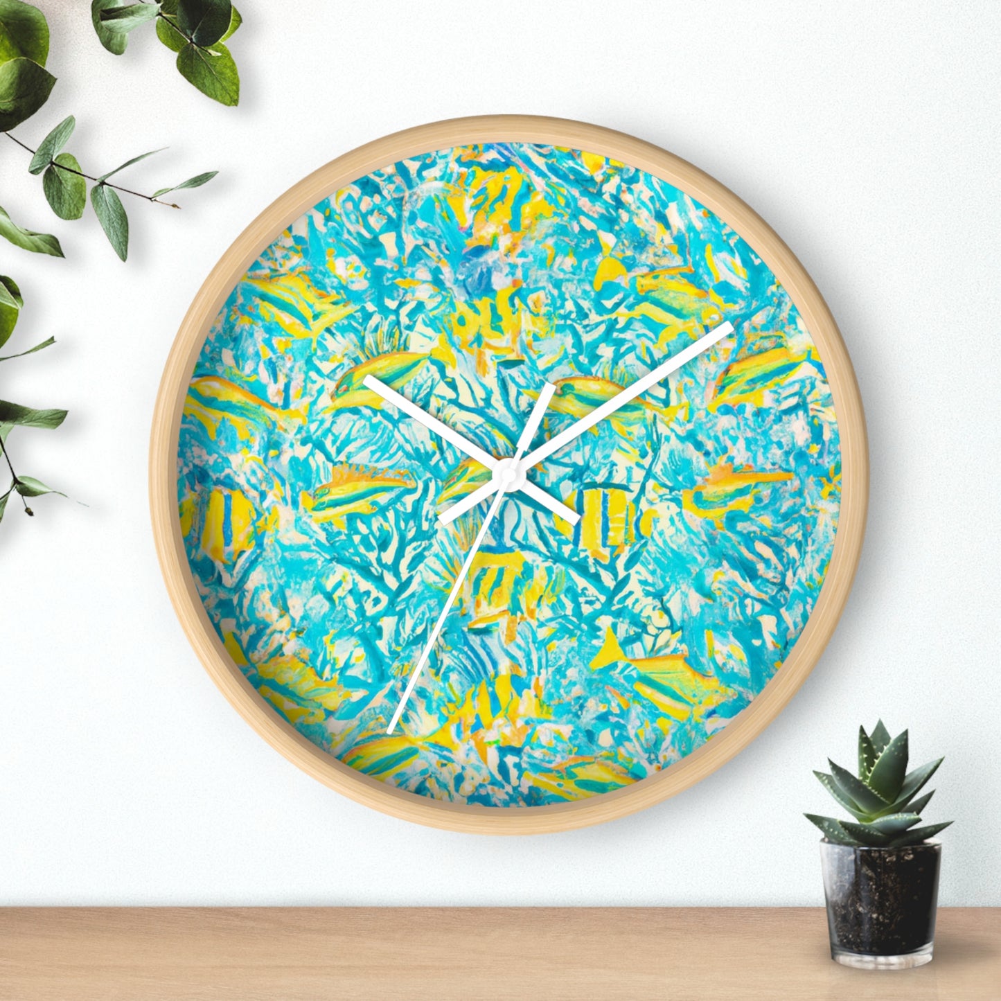 "Mini Aquarium" Wall Clock