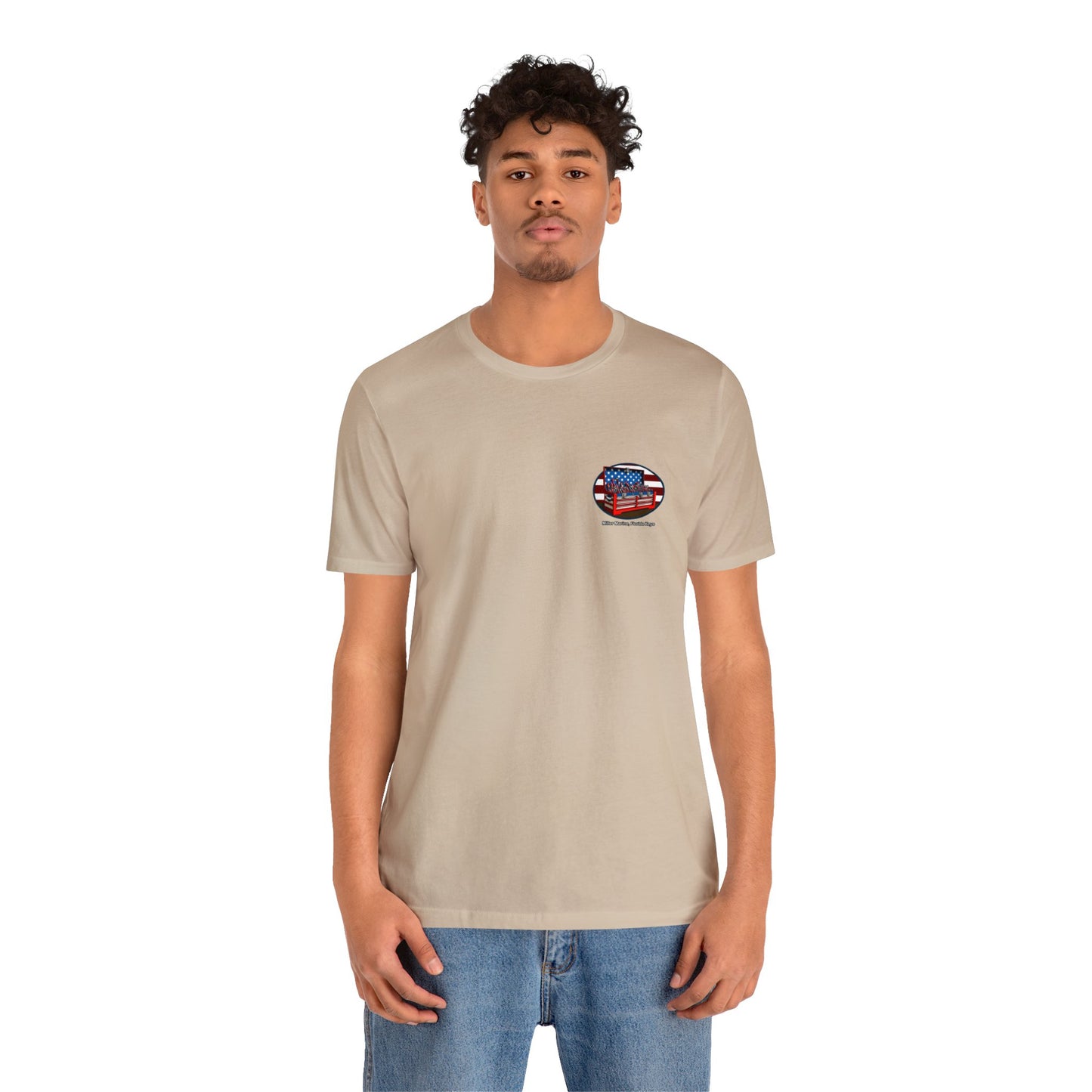 America Theme Toolchest Miller Marine Unisex Jersey Short Sleeve Tee
