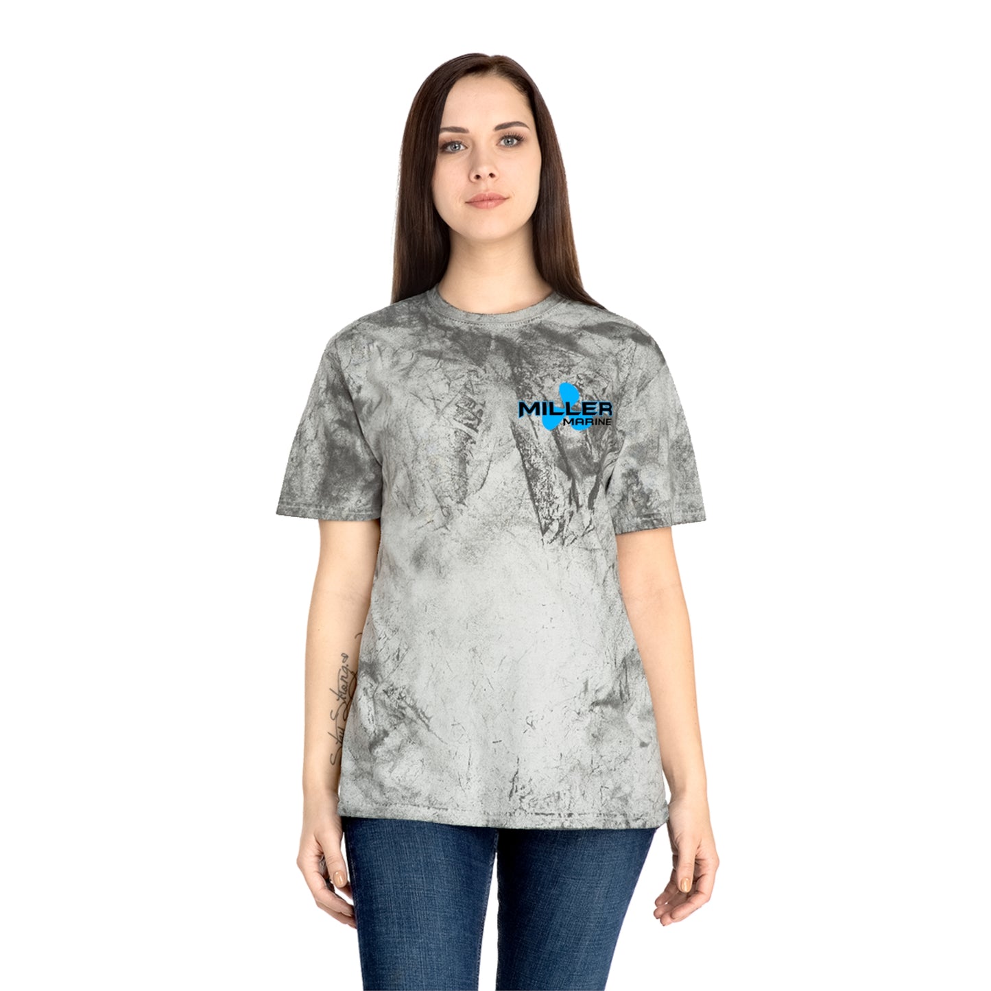 Miller Marine Logo Unisex Color Blast T-Shirt