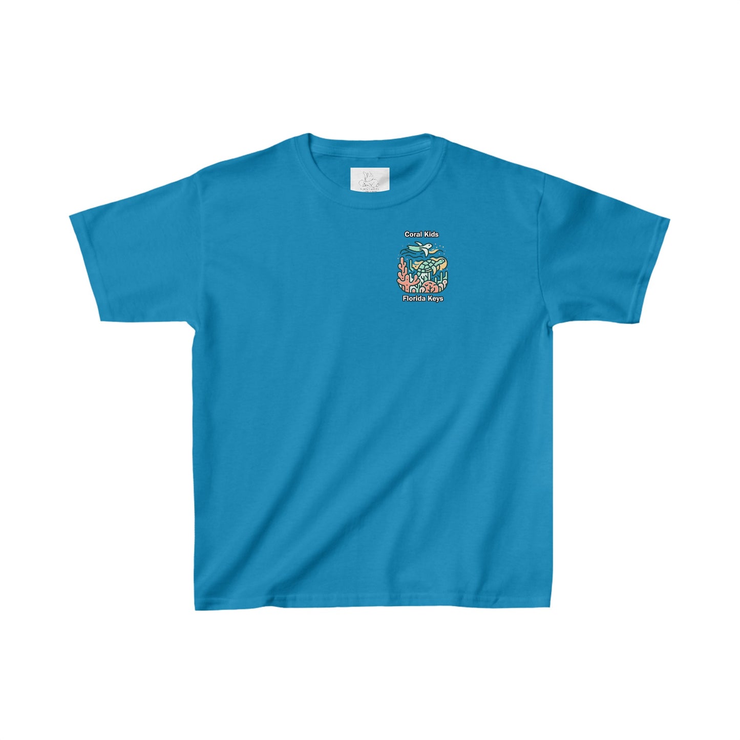 Coral Kids - Twin Turtles - Kids Heavy Cotton™ Tee
