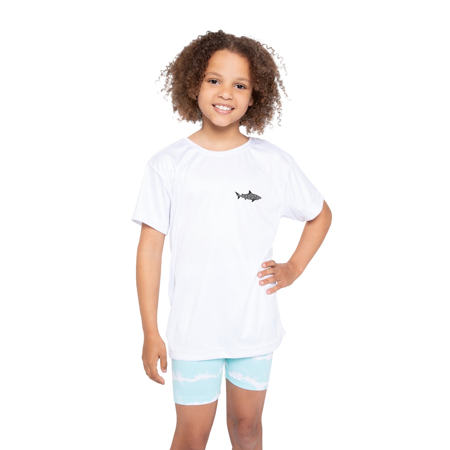 "Full of Sharks" Kids Sports Jersey (AOP)