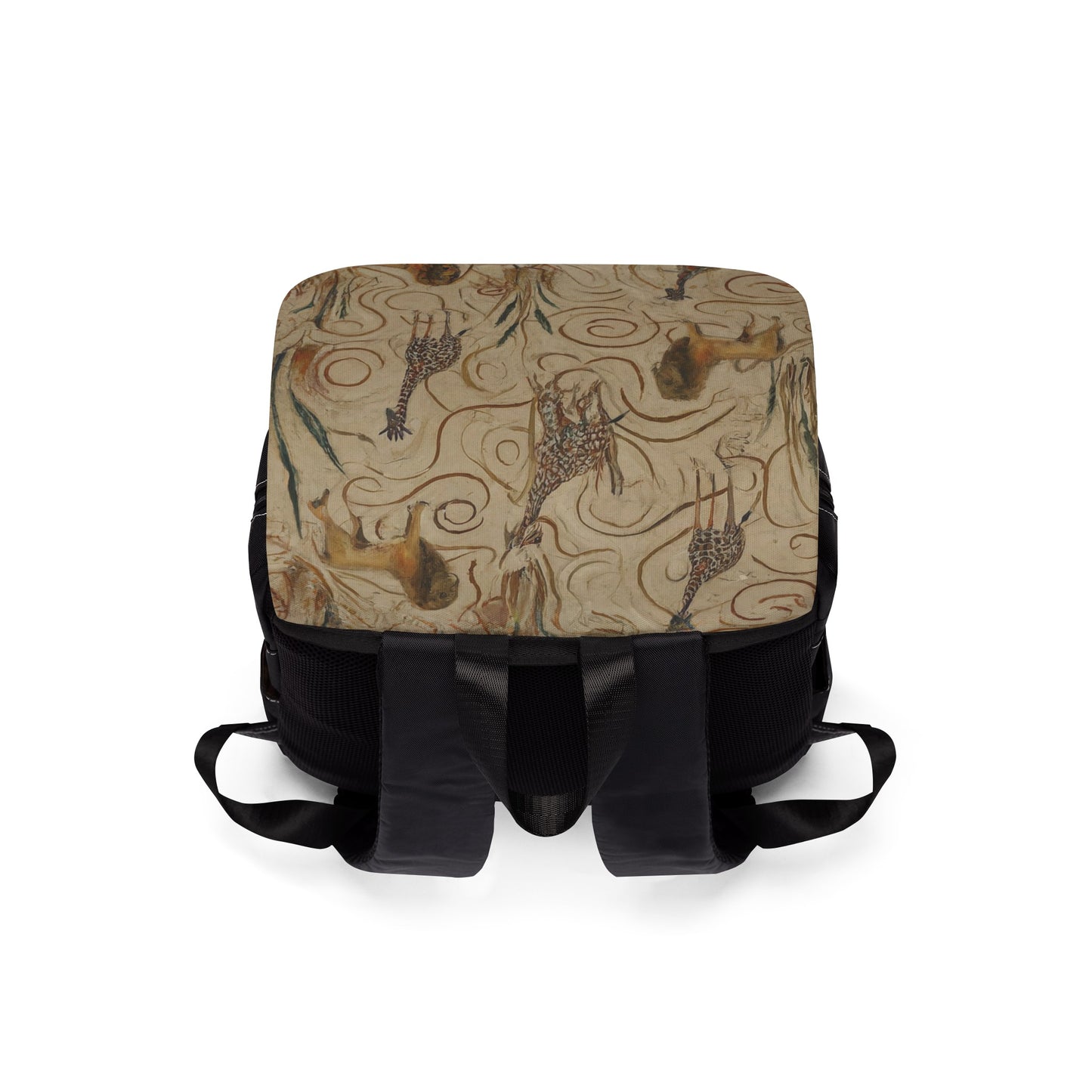 "Tribal Love" Unisex Casual Shoulder Backpack