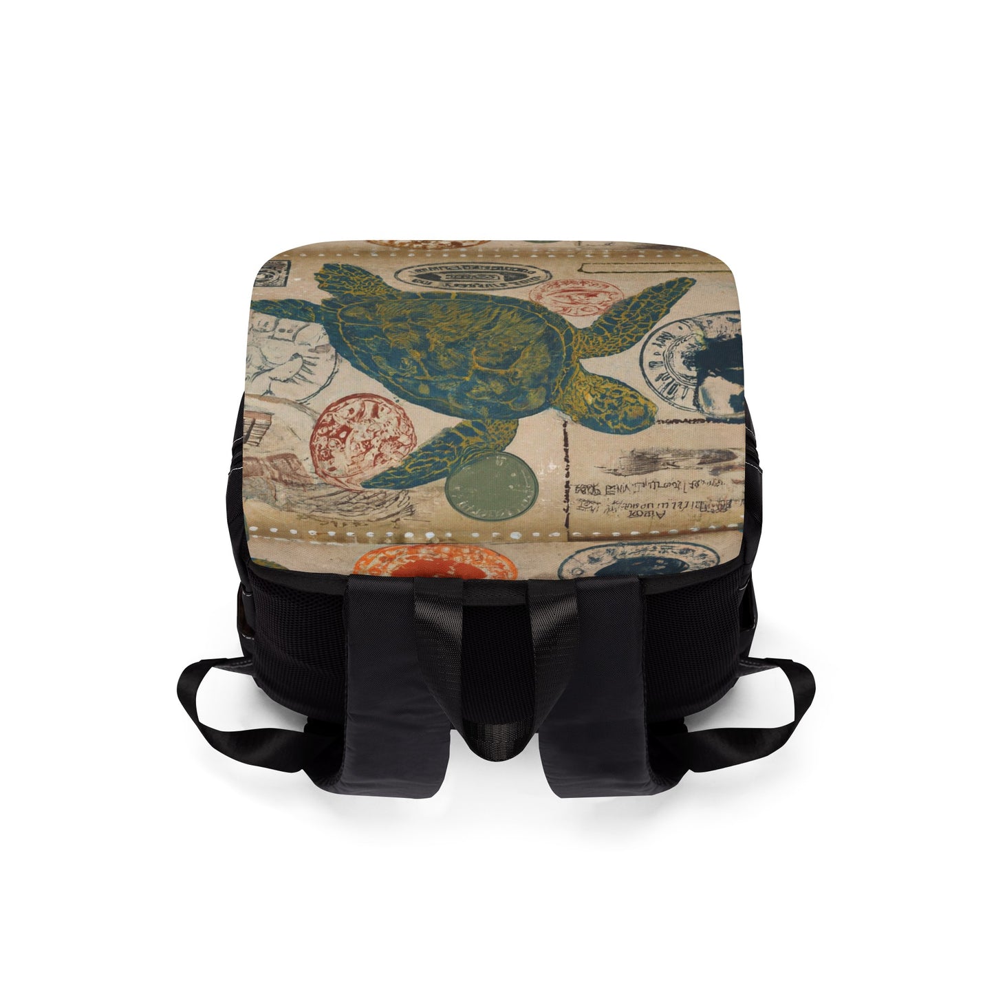 Sea Turtle Science Unisex Casual Shoulder Backpack