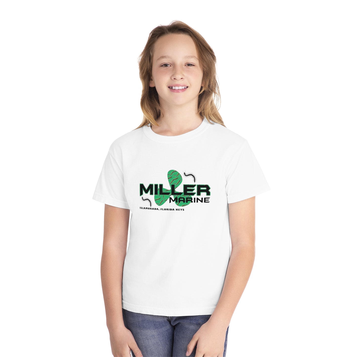 Miller Marine Centipedes Youth Midweight Tee
