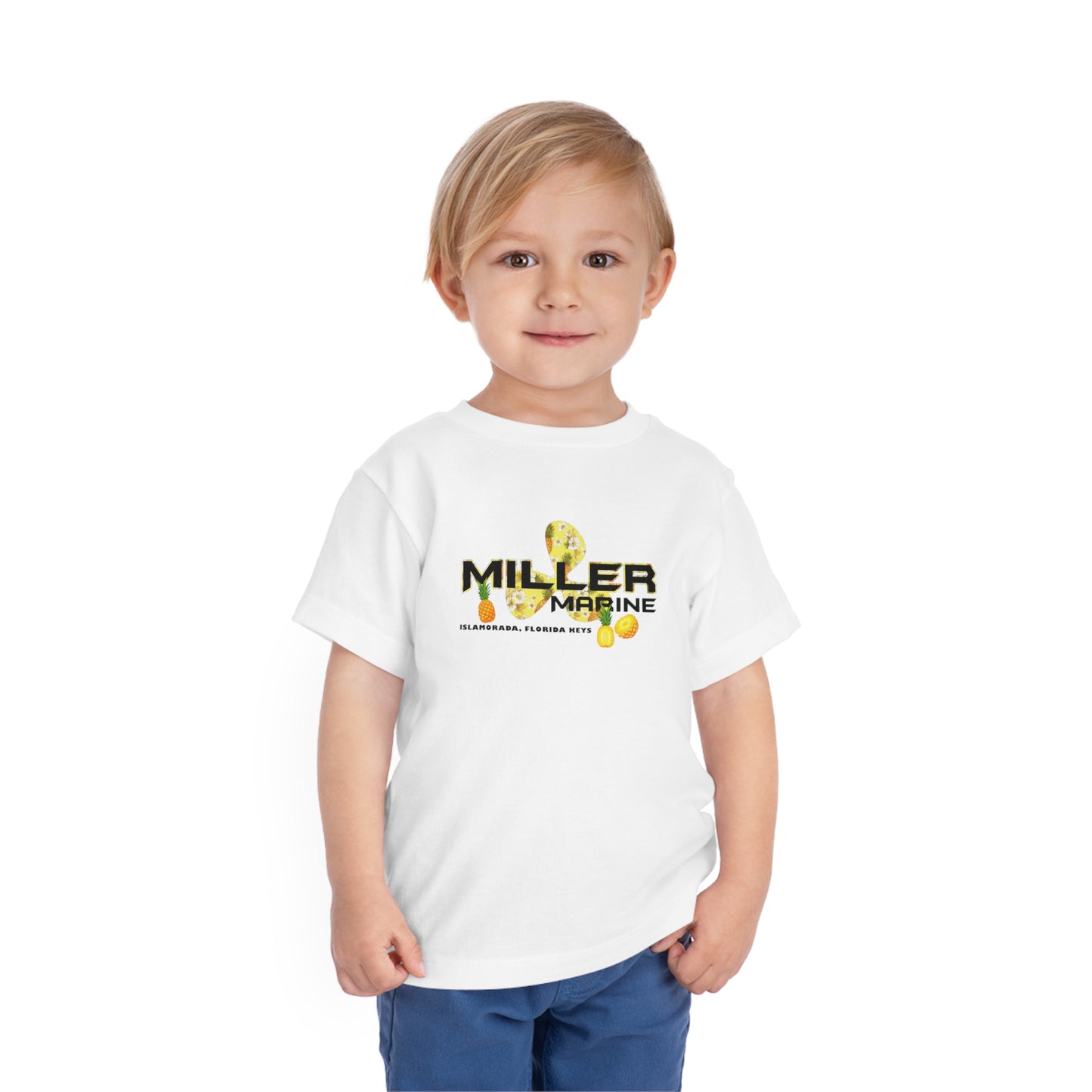 Toddler MM Pineapples Short Sleeve Tee