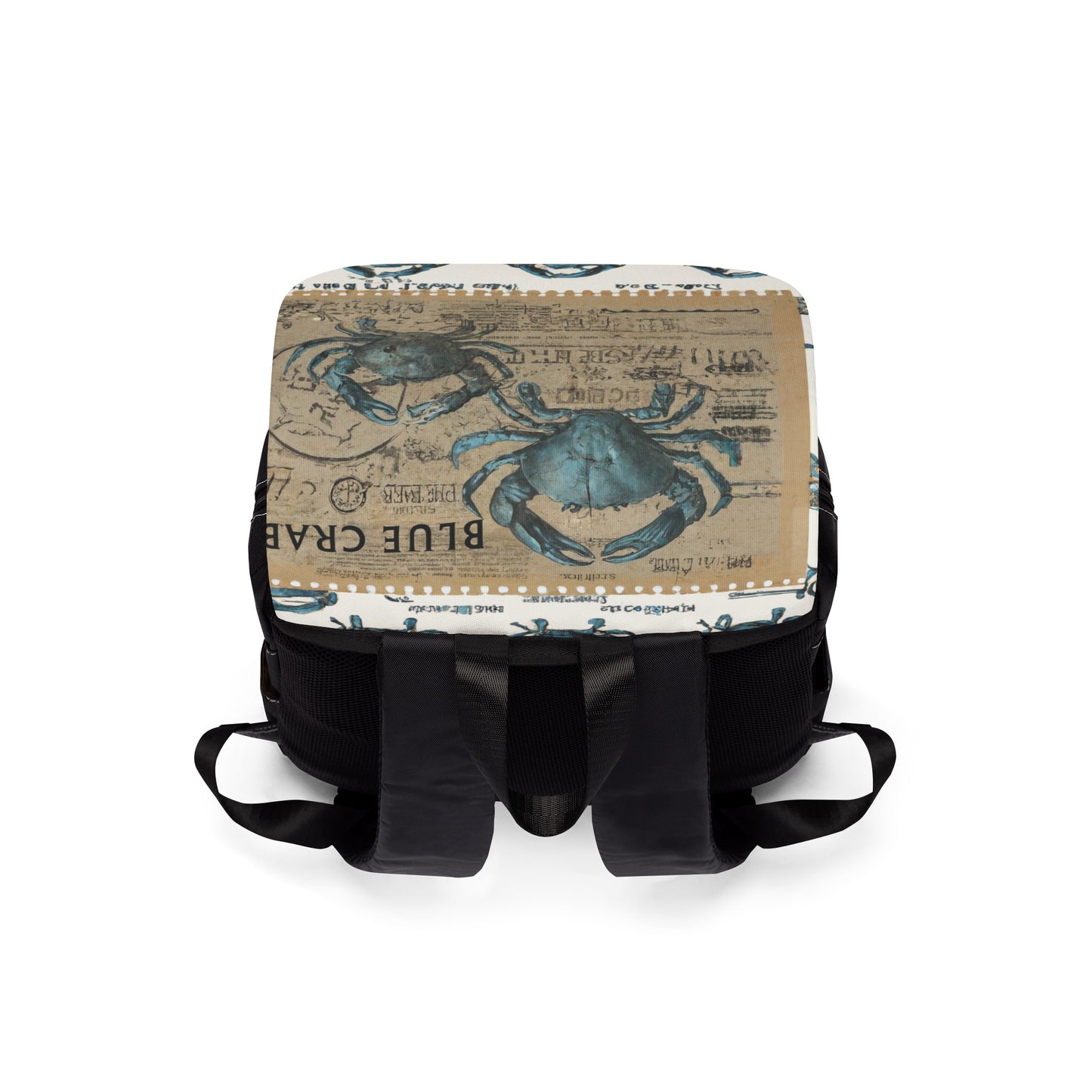"Crab Pot" Unisex Casual Shoulder Backpack