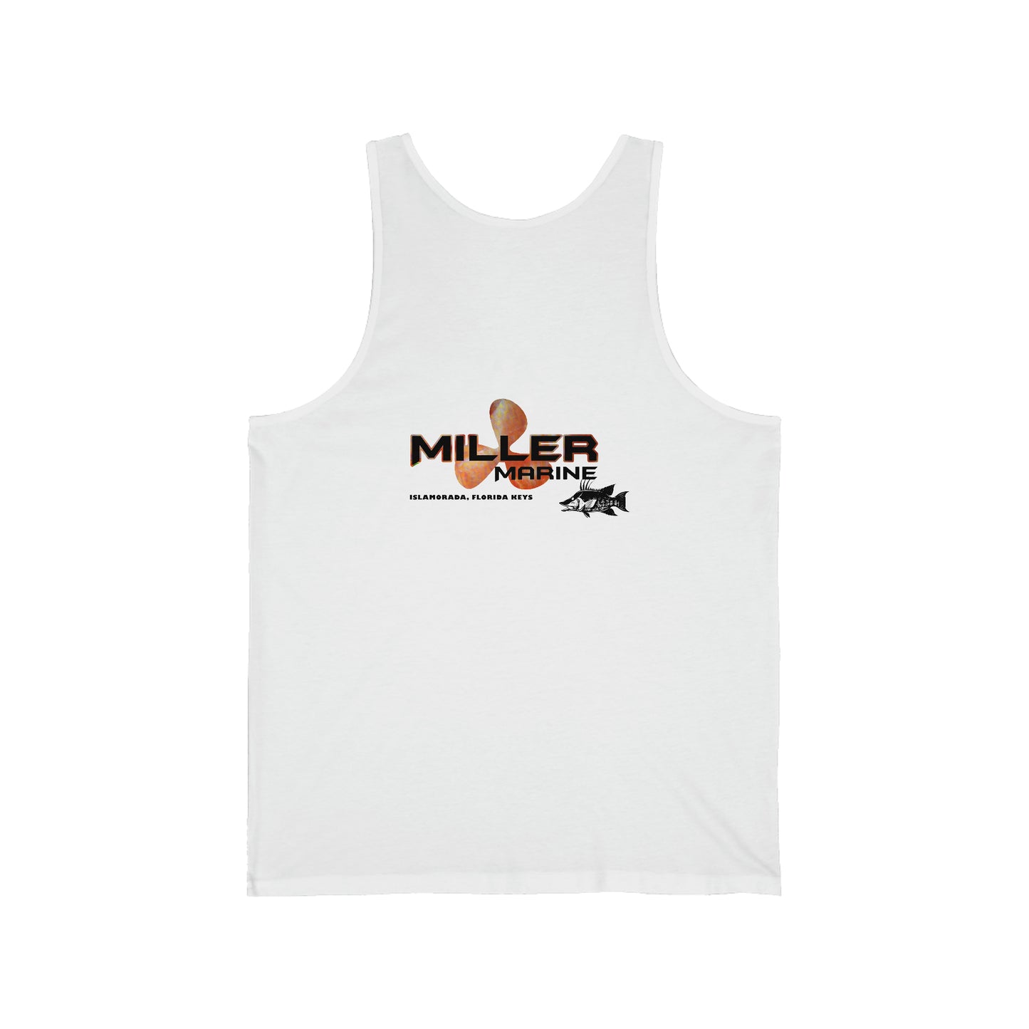 Miller Marine Hog Fish Theme Unisex Jersey Tank