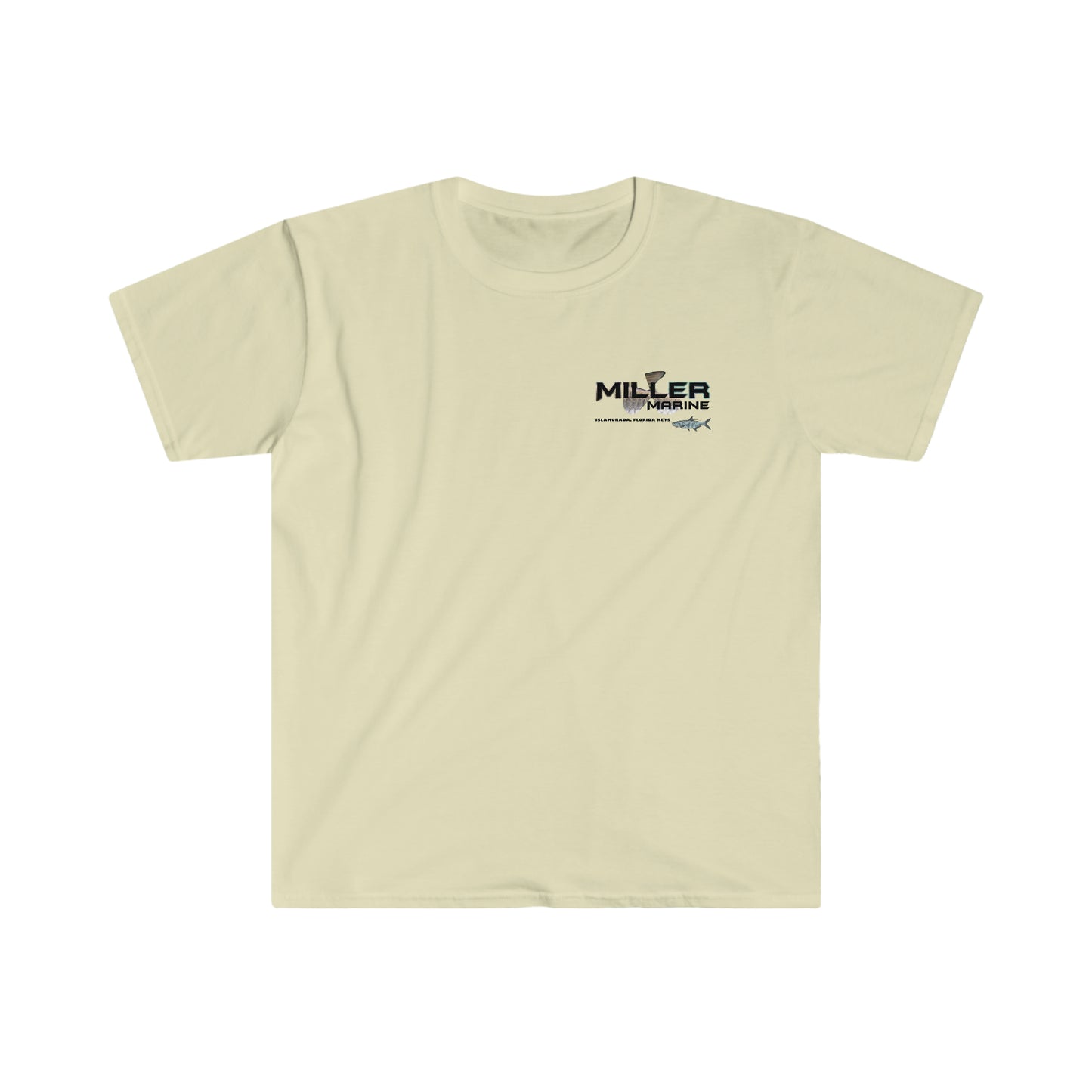 Miller Marine Tarpon Logo Unisex Softstyle T-Shirt