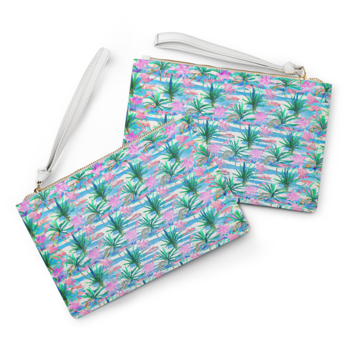 "Seafan Confetti" Clutch Bag