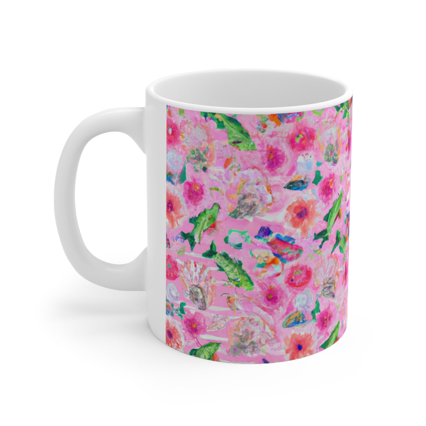 "Pink Florida Keys" Ceramic Mug 11oz