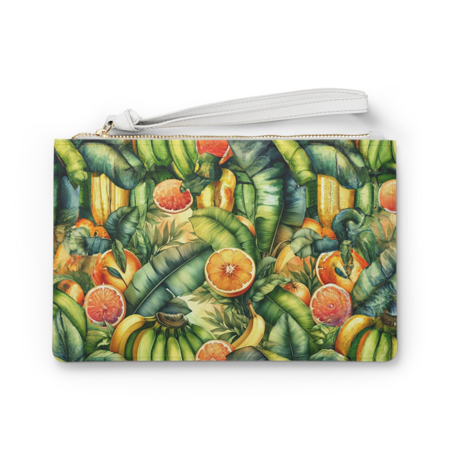 "Orangey Glad" Clutch Bag