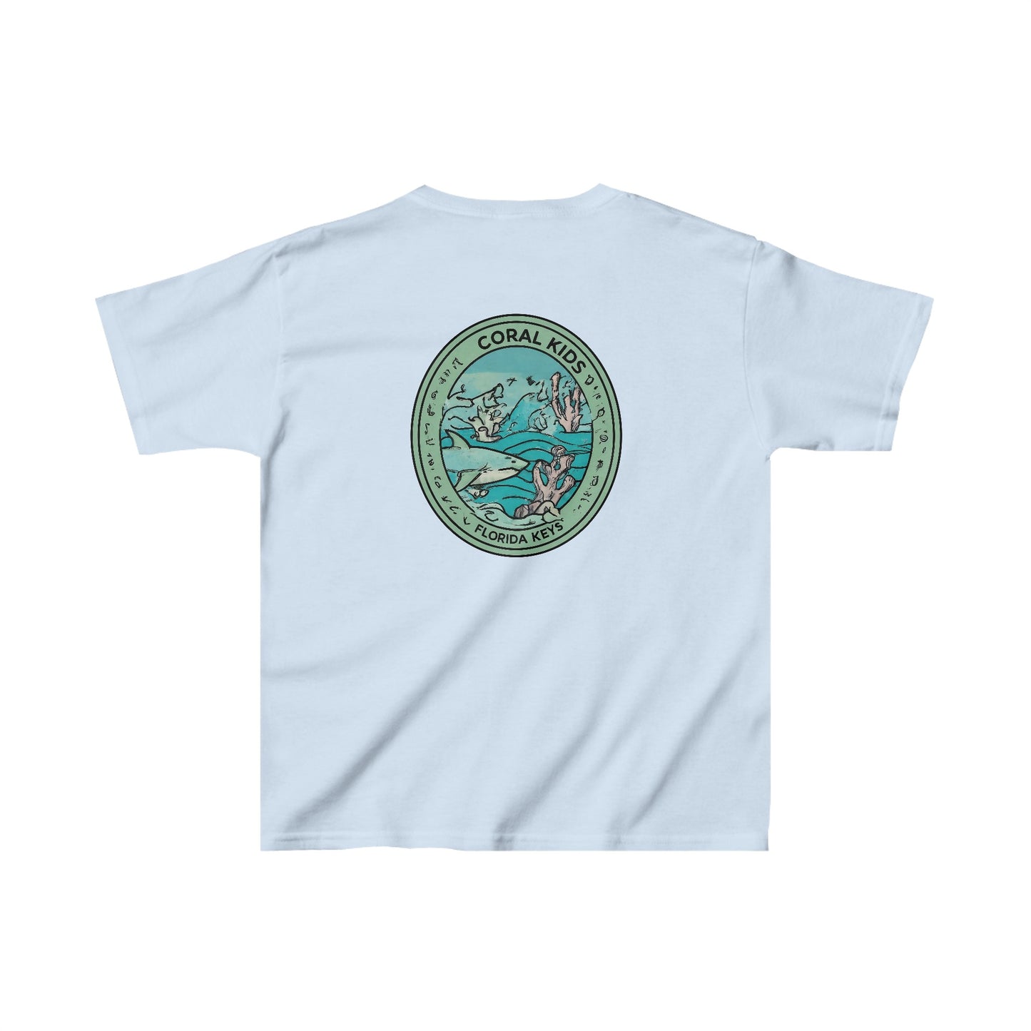 Coral Kids - Shark Bait - Kids Heavy Cotton™ Tee