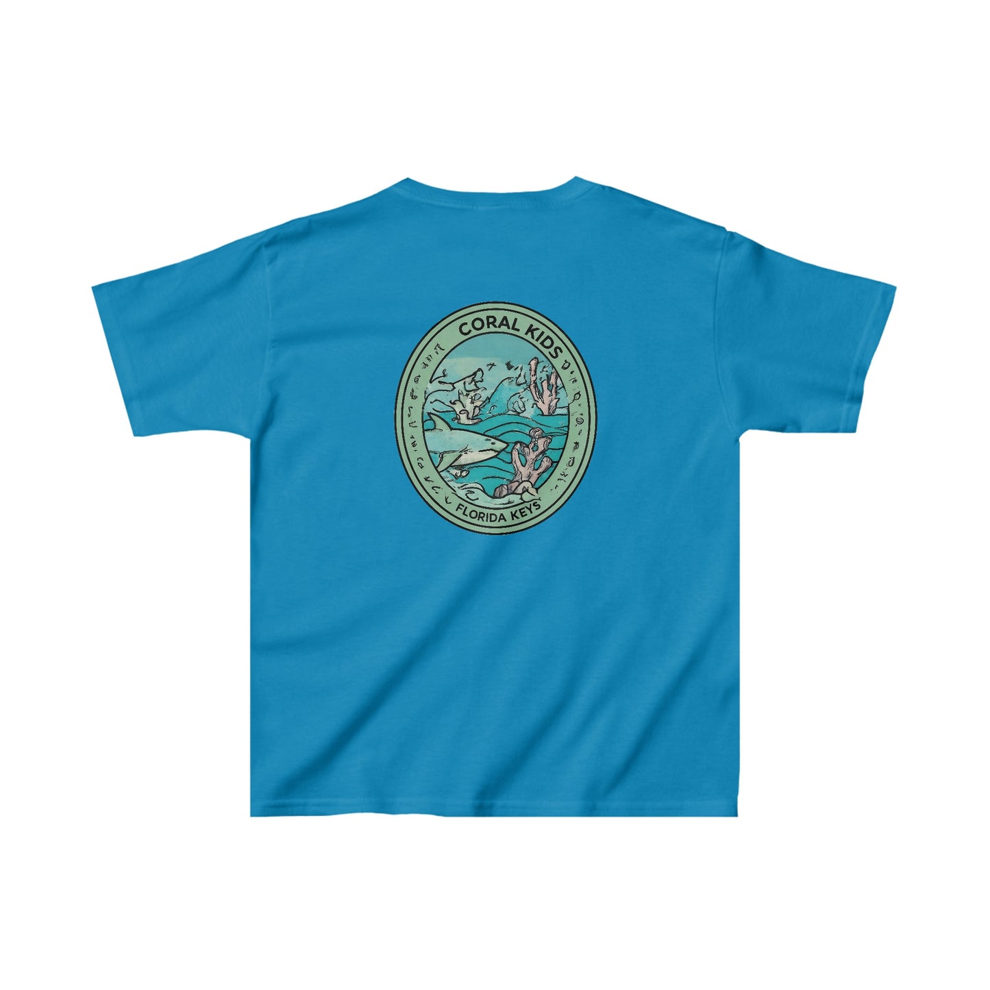 Coral Kids - Shark Bait - Kids Heavy Cotton™ Tee