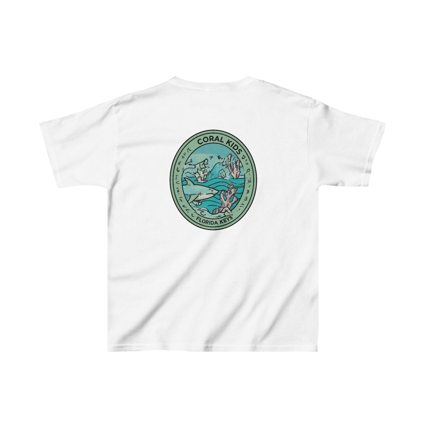 Coral Kids - Shark Bait - Kids Heavy Cotton™ Tee