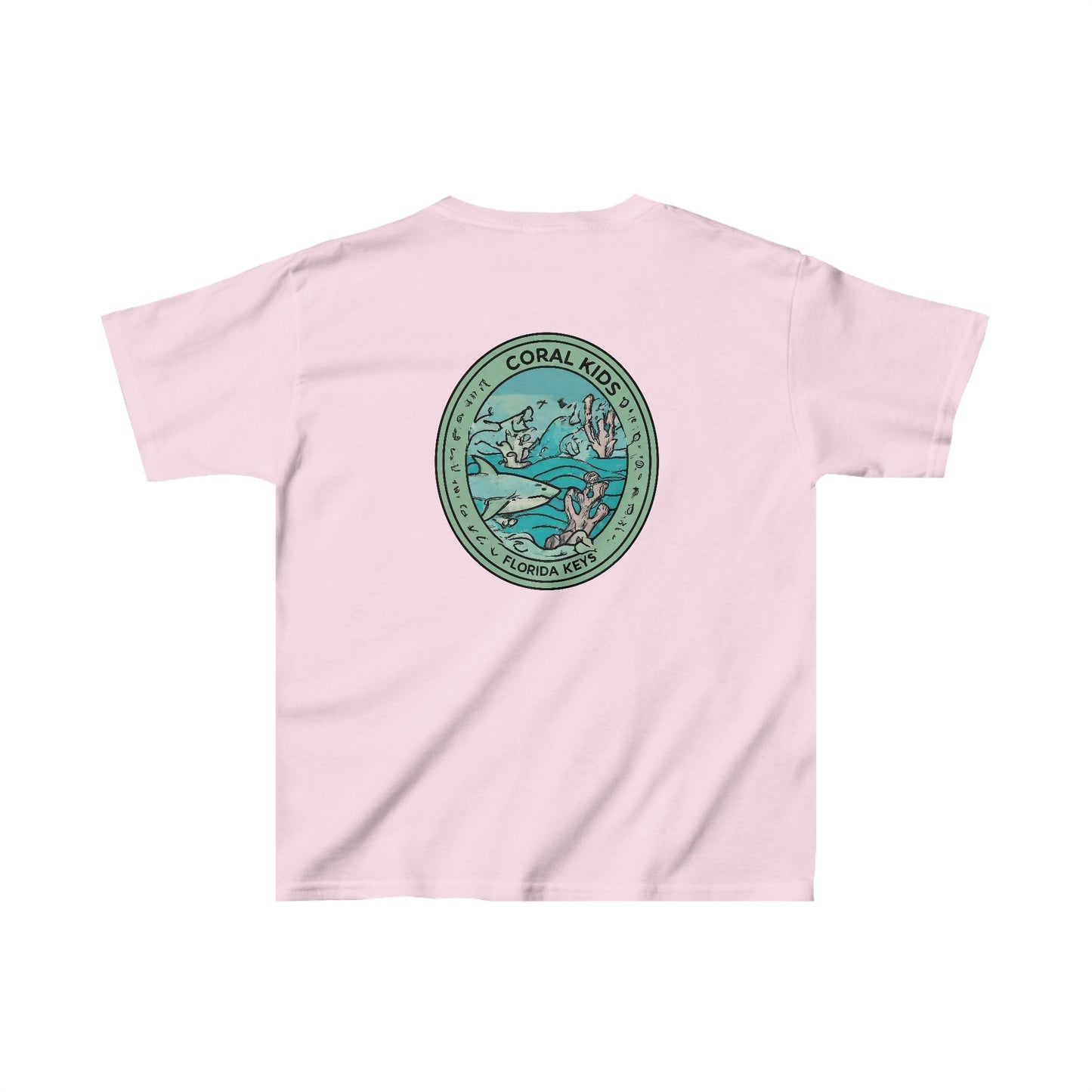 Coral Kids - Shark Bait - Kids Heavy Cotton™ Tee