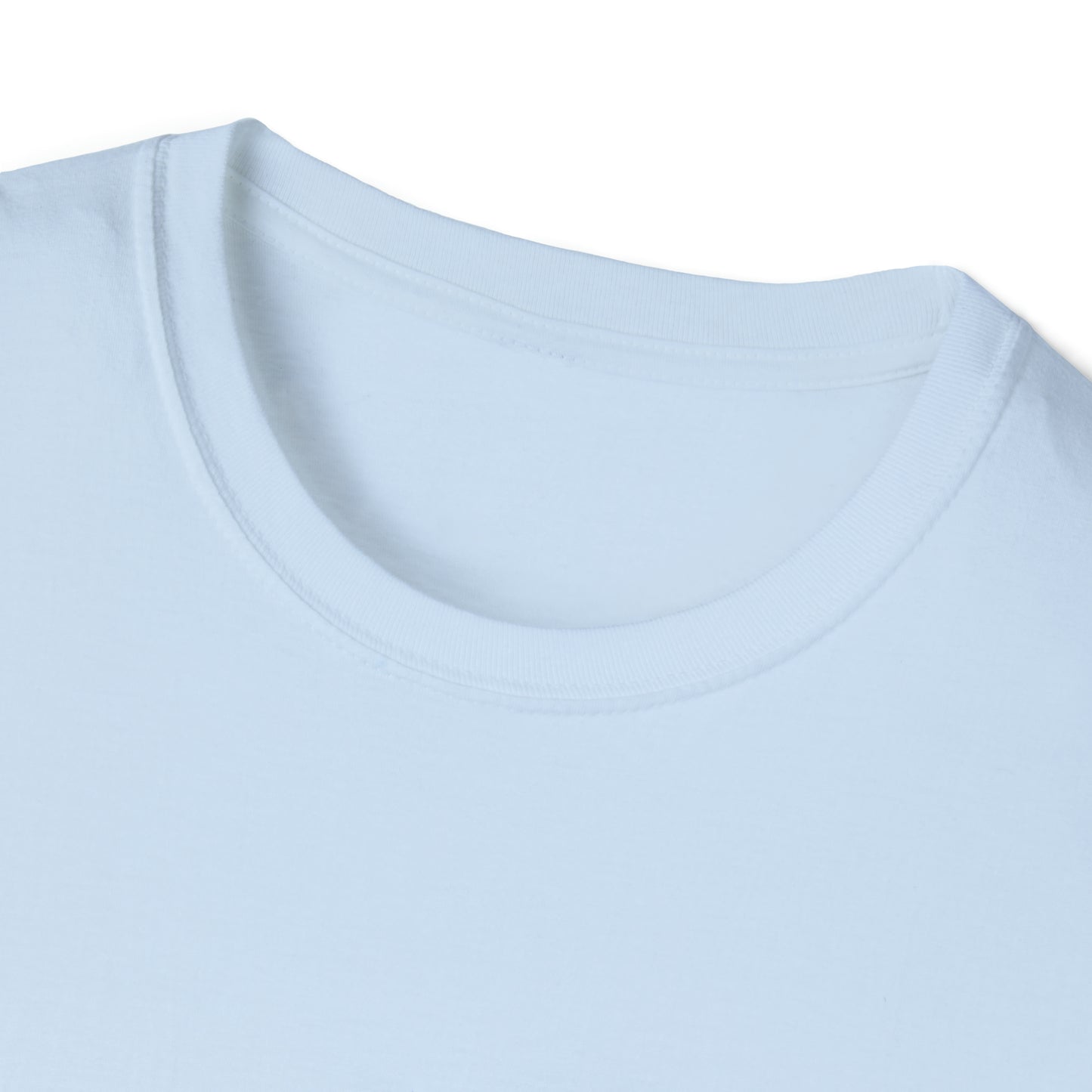 Red, White & Blue Scales of Justice - Unisex Softstyle T-Shirt
