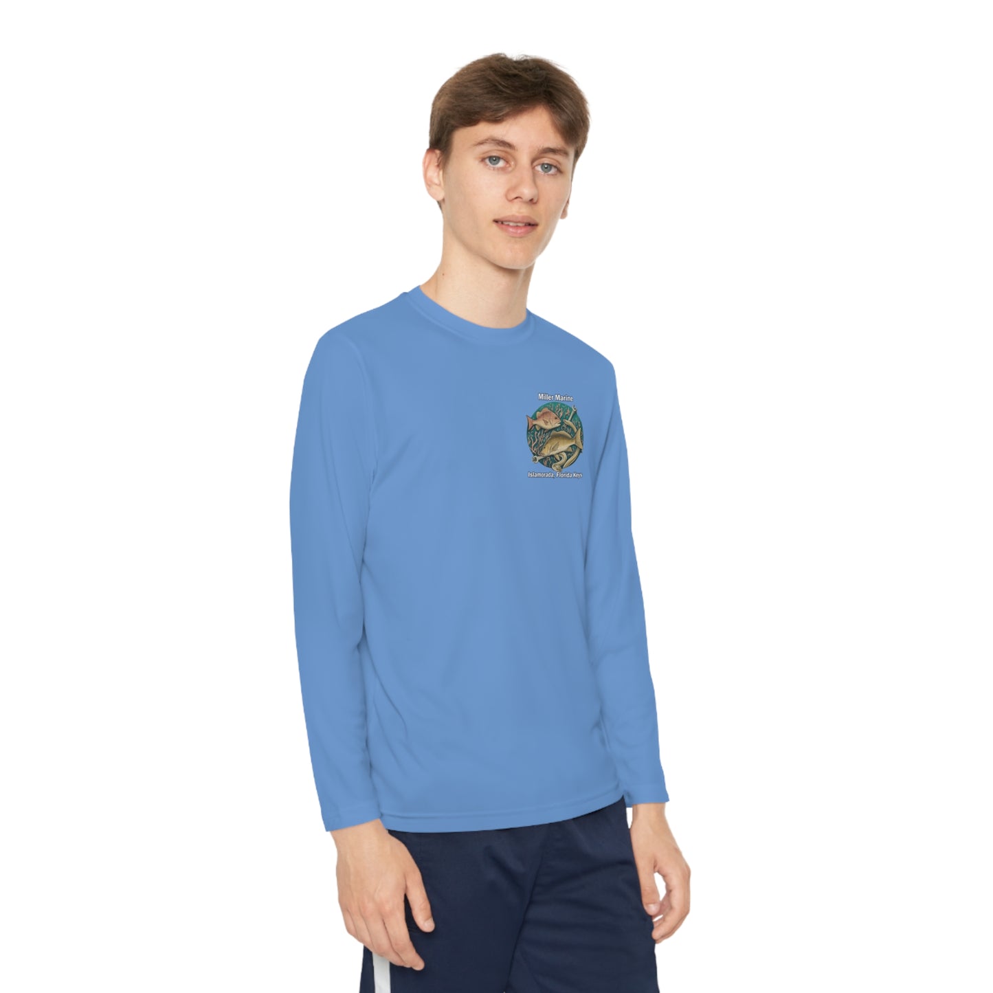 Miller Marine Snapper Wrenches Youth Long Sleeve Competitor Tee