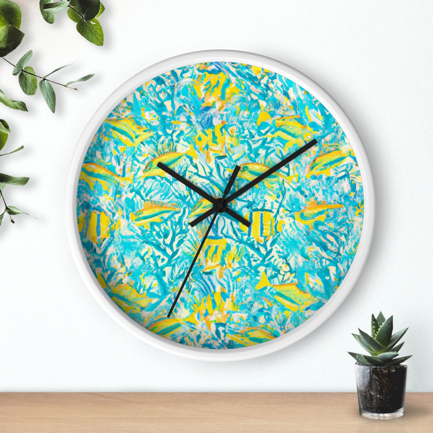 "Mini Aquarium" Wall Clock