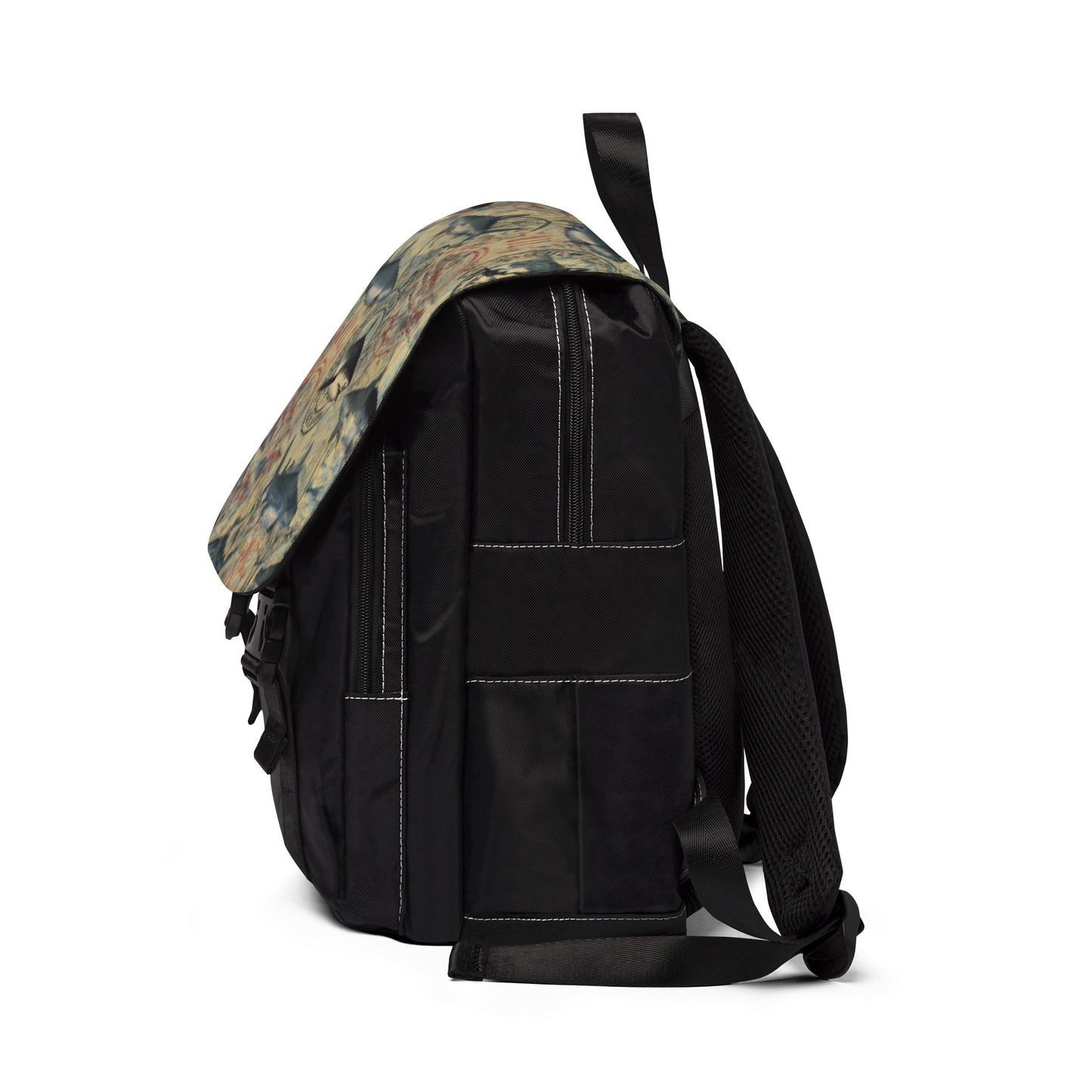 "Vintage Bull Sharks" Unisex Casual Shoulder Backpack