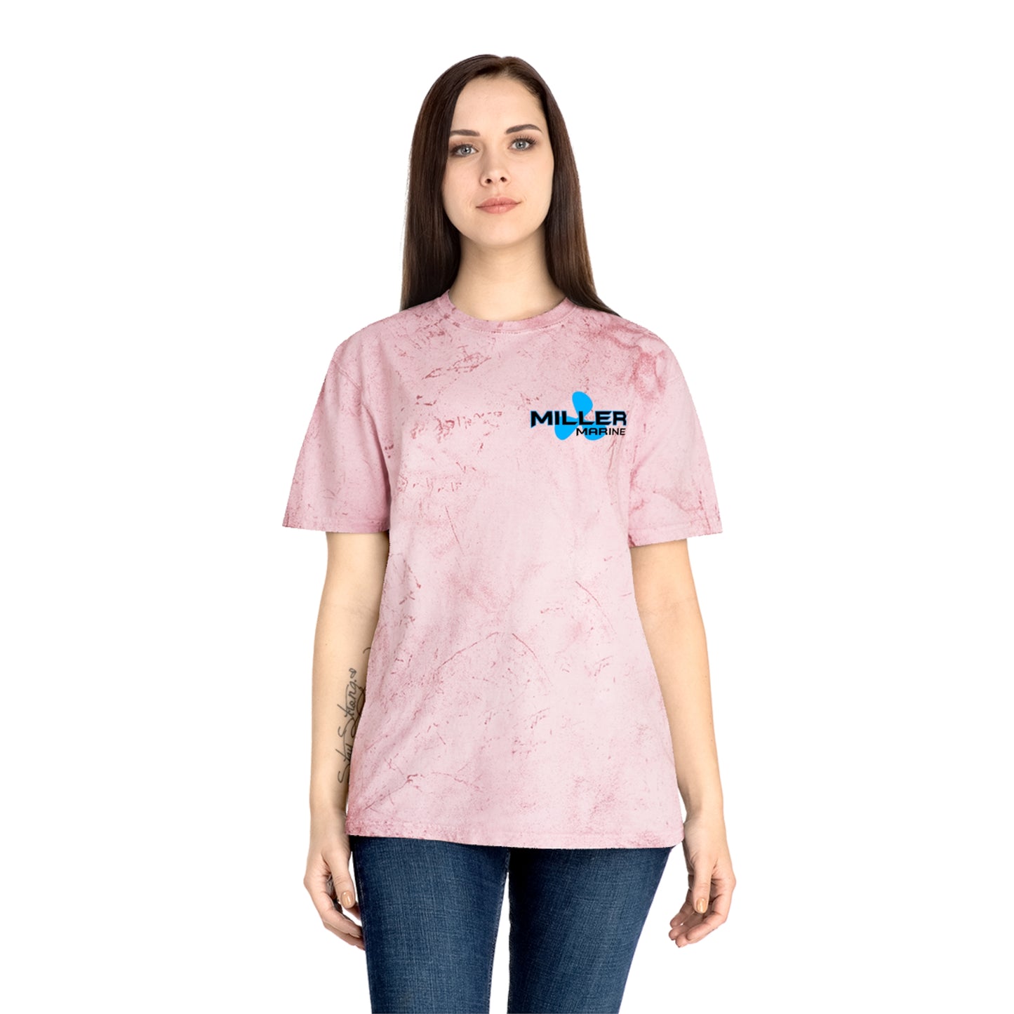 Miller Marine Logo Unisex Color Blast T-Shirt