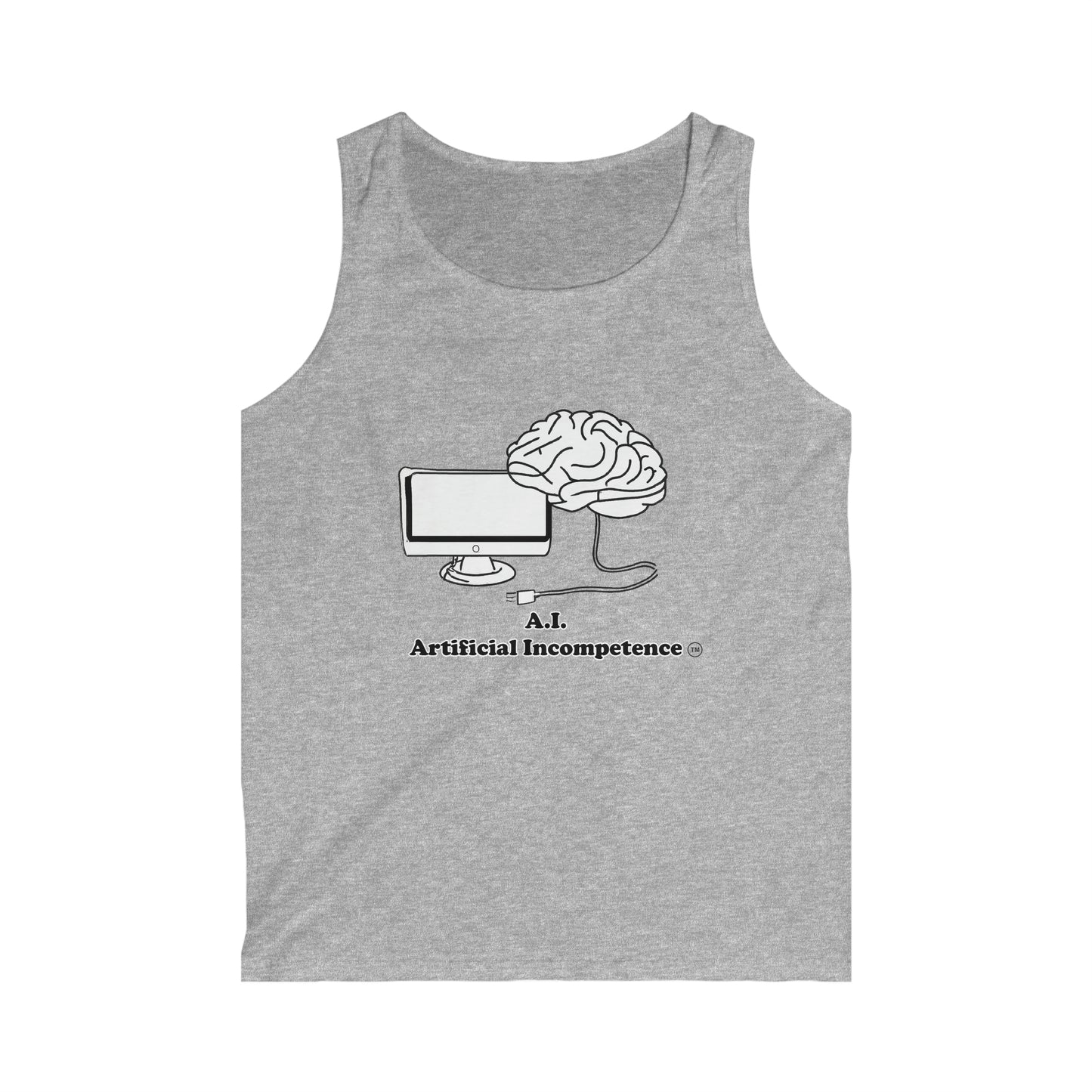 Artificial Incompetence - Men's Softstyle Tank Top