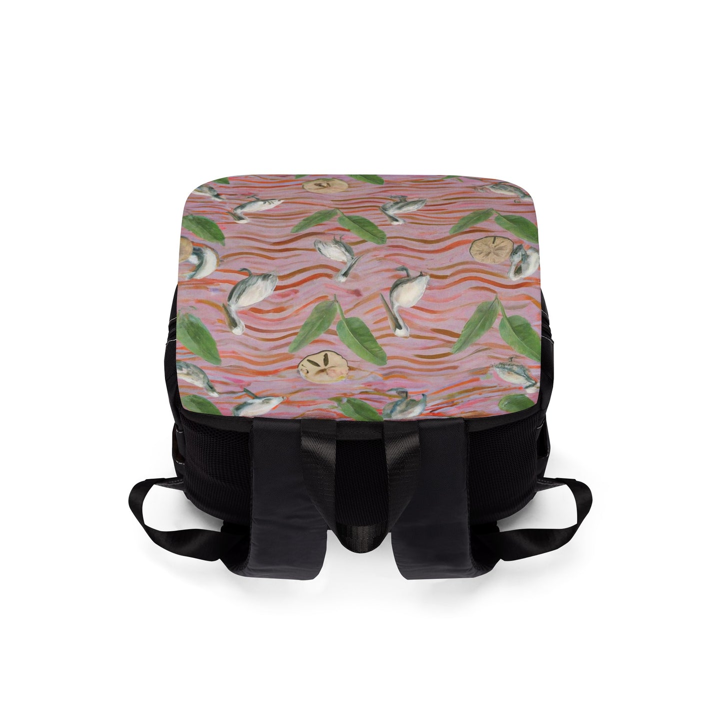 'Pelican Retreat" Unisex Casual Shoulder Backpack