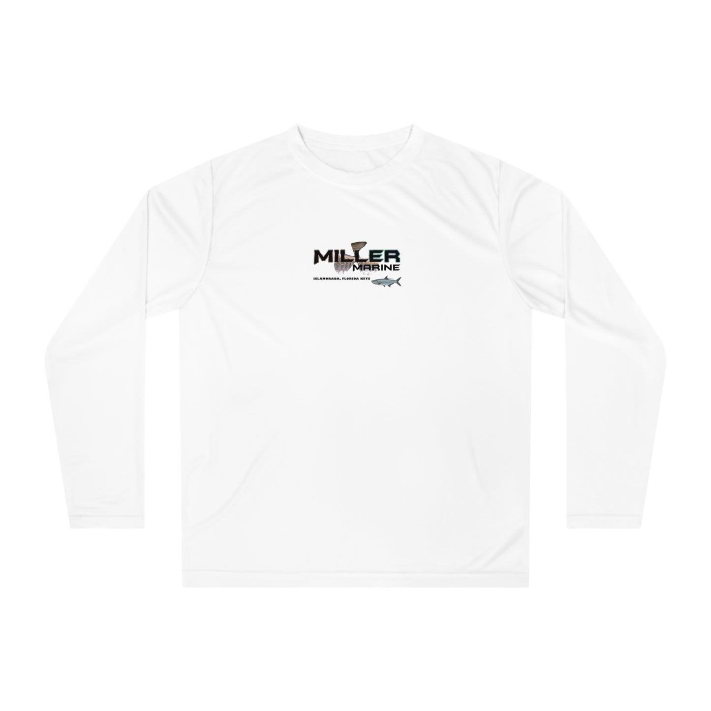 Miller Marine Tarpon Theme Unisex Performance Long Sleeve Shirt