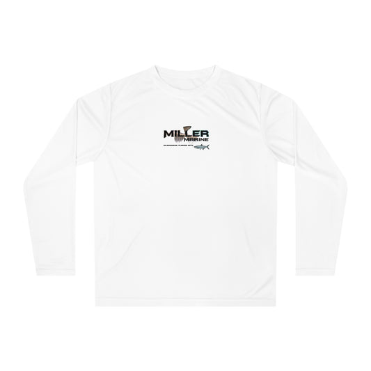 Miller Marine Tarpon Theme Unisex Performance Long Sleeve Shirt