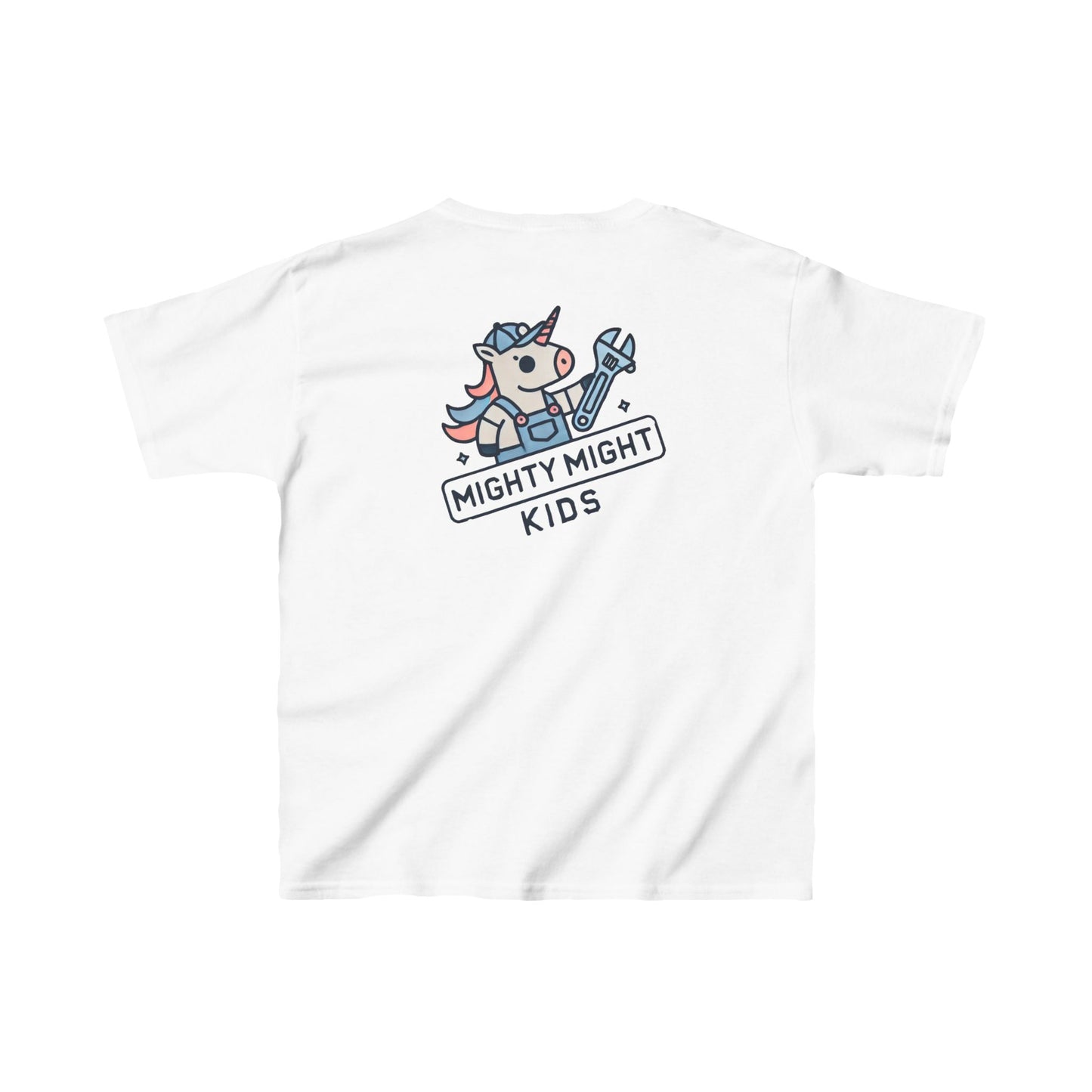 Mighty Might Kids Cute Wrench-  Kids Heavy Cotton™ Tee