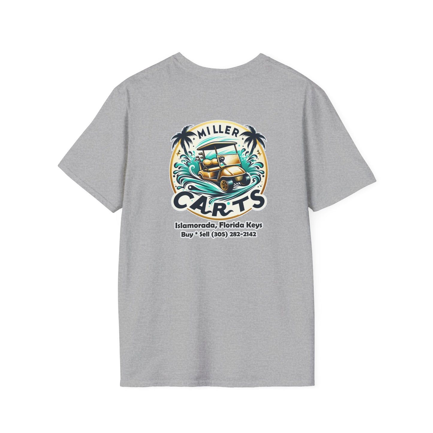 Miller Carts Fl Keys Vintage Feel Shirt Unisex Softstyle T-Shirt