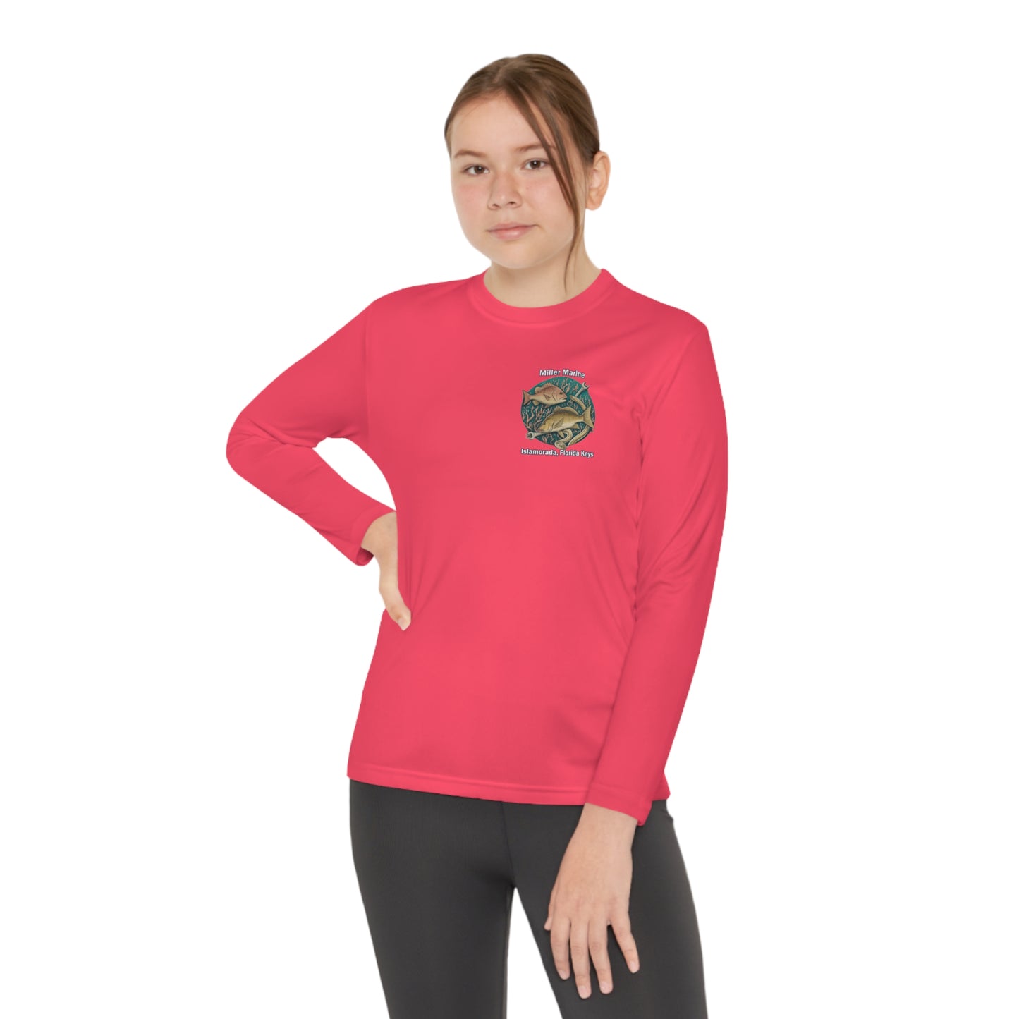 Miller Marine Snapper Wrenches Youth Long Sleeve Competitor Tee