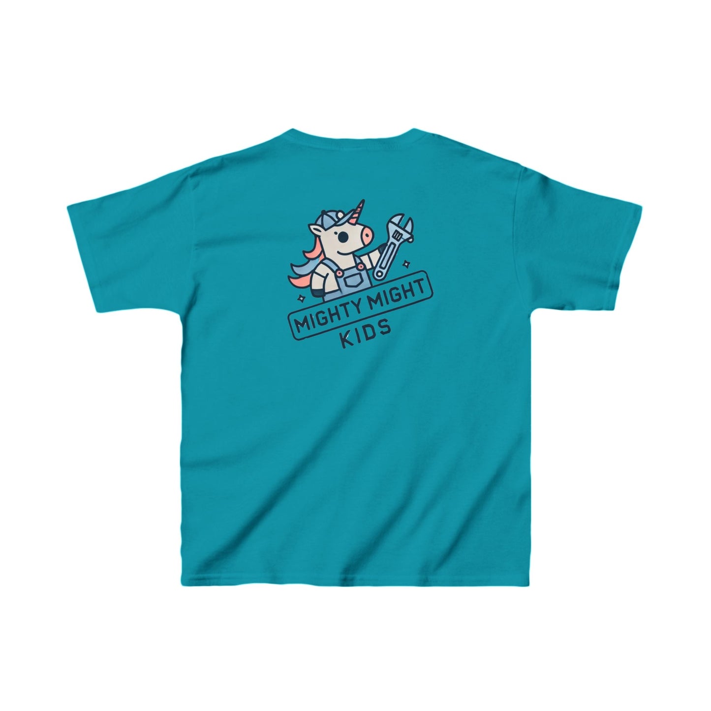Mighty Might Kids Cute Wrench-  Kids Heavy Cotton™ Tee