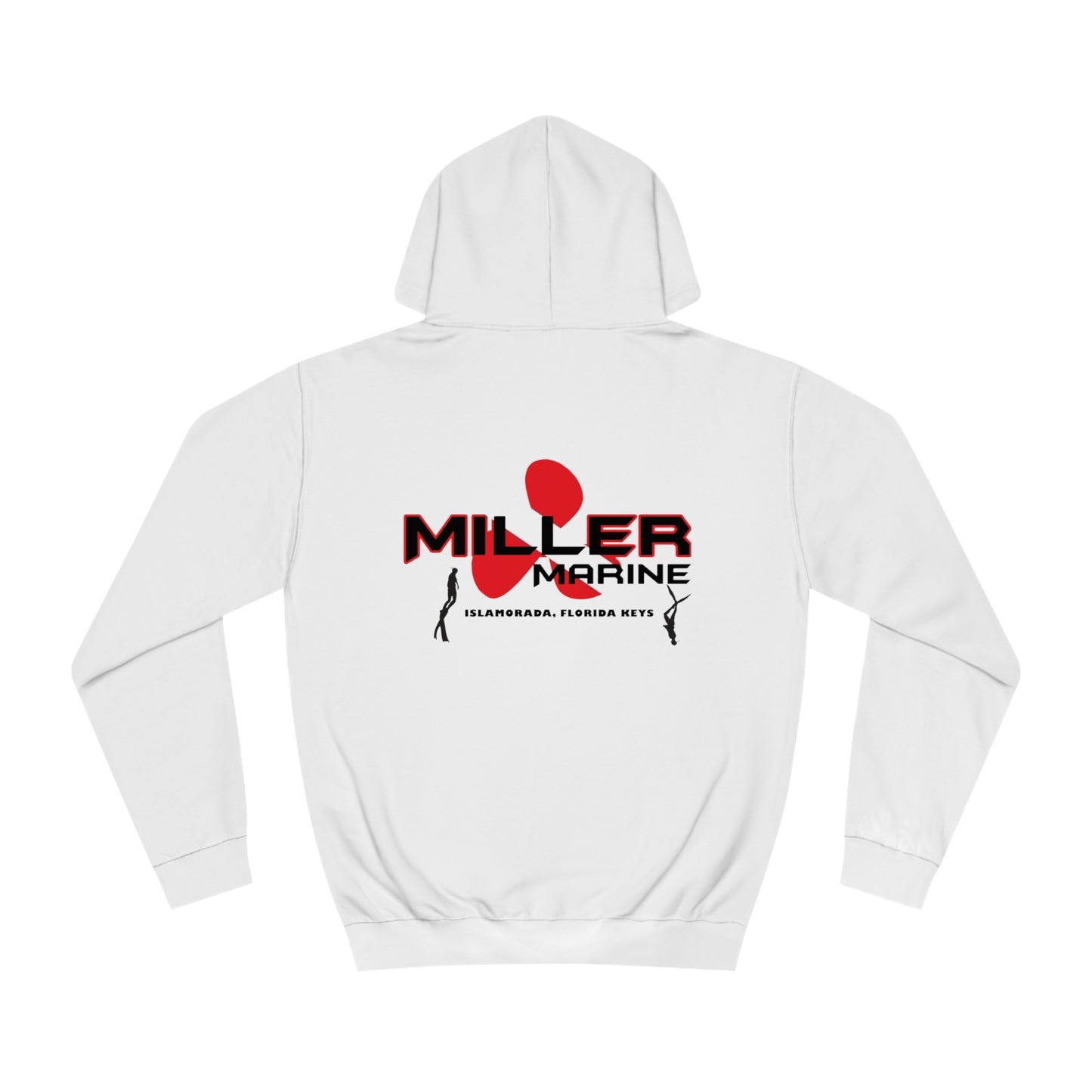 Miller Marine Diver Down Theme Unisex College Hoodie