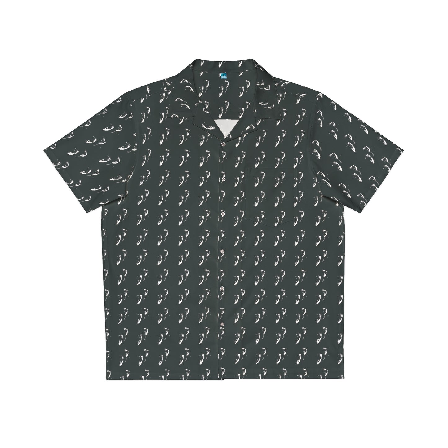 No Limit Freedivers - Men's Hawaiian Shirt (AOP)