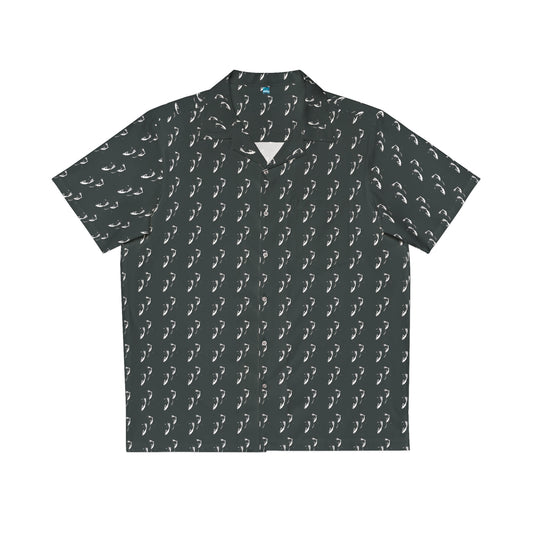 No Limit Freedivers - Men's Hawaiian Shirt (AOP)